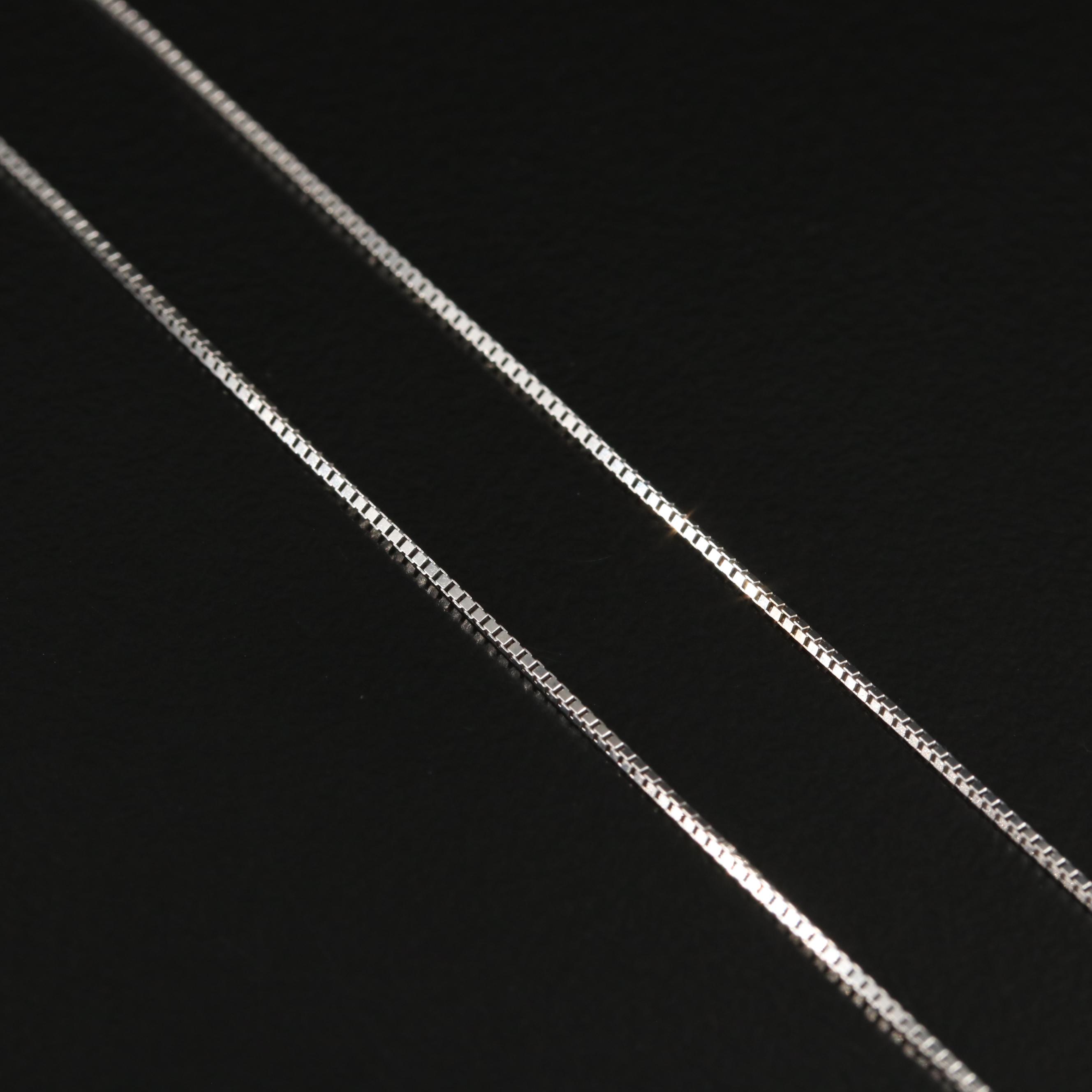 14K Box Chain Necklace