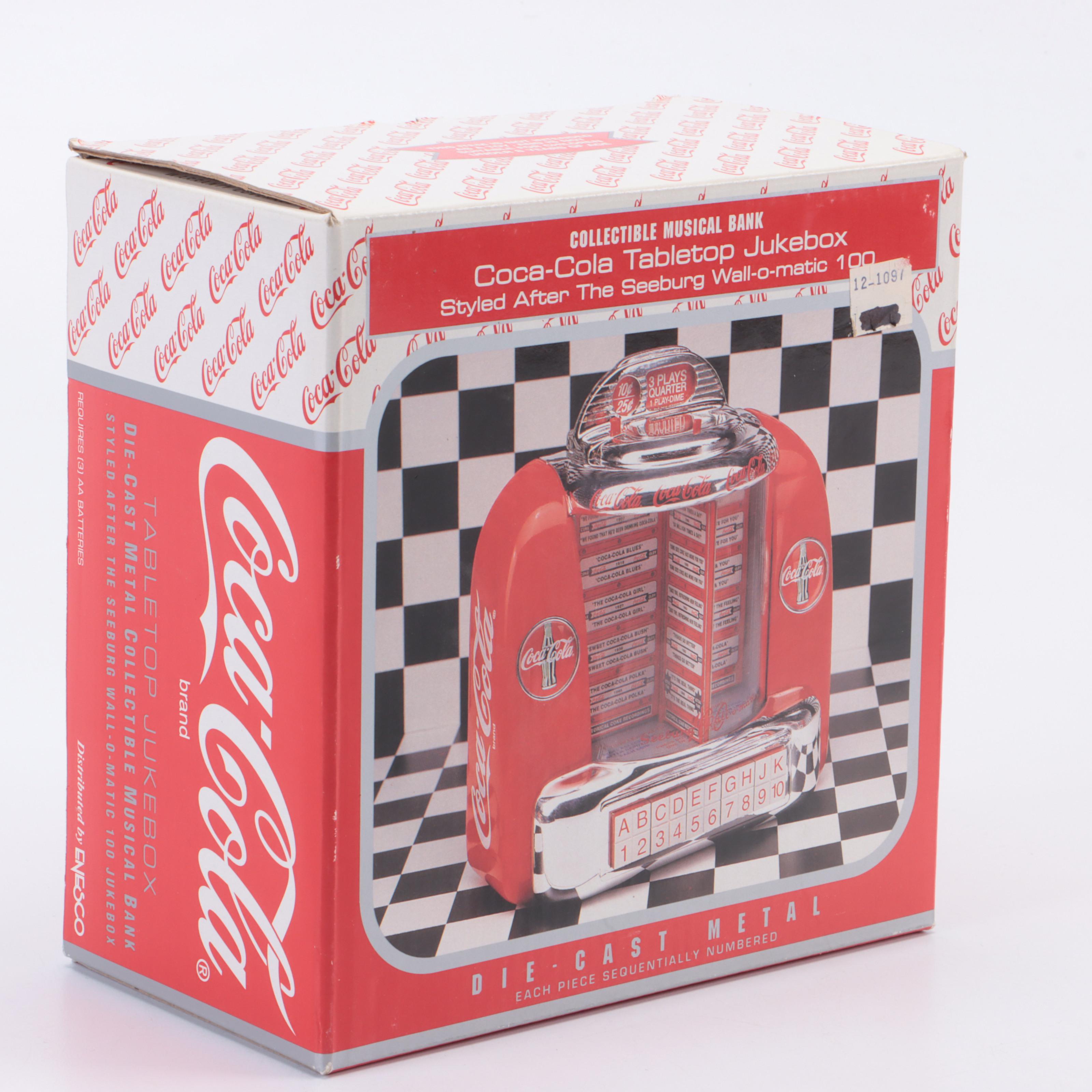 Metal Tea Kettle with Copper Kitchen Decor and Tabletop Jukebox Bank