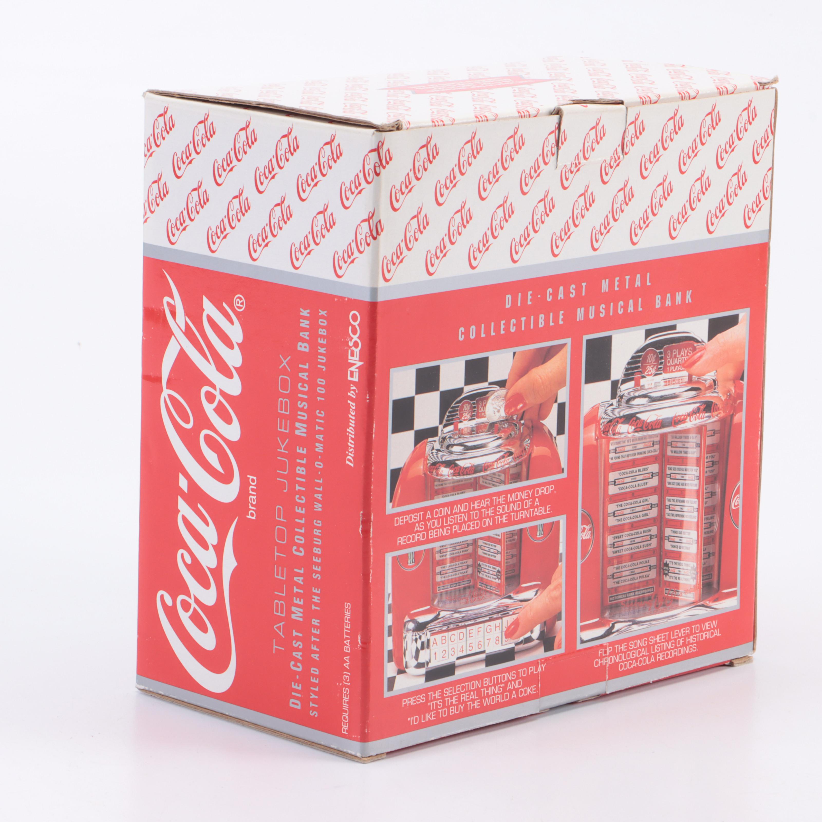 Metal Tea Kettle with Copper Kitchen Decor and Tabletop Jukebox Bank