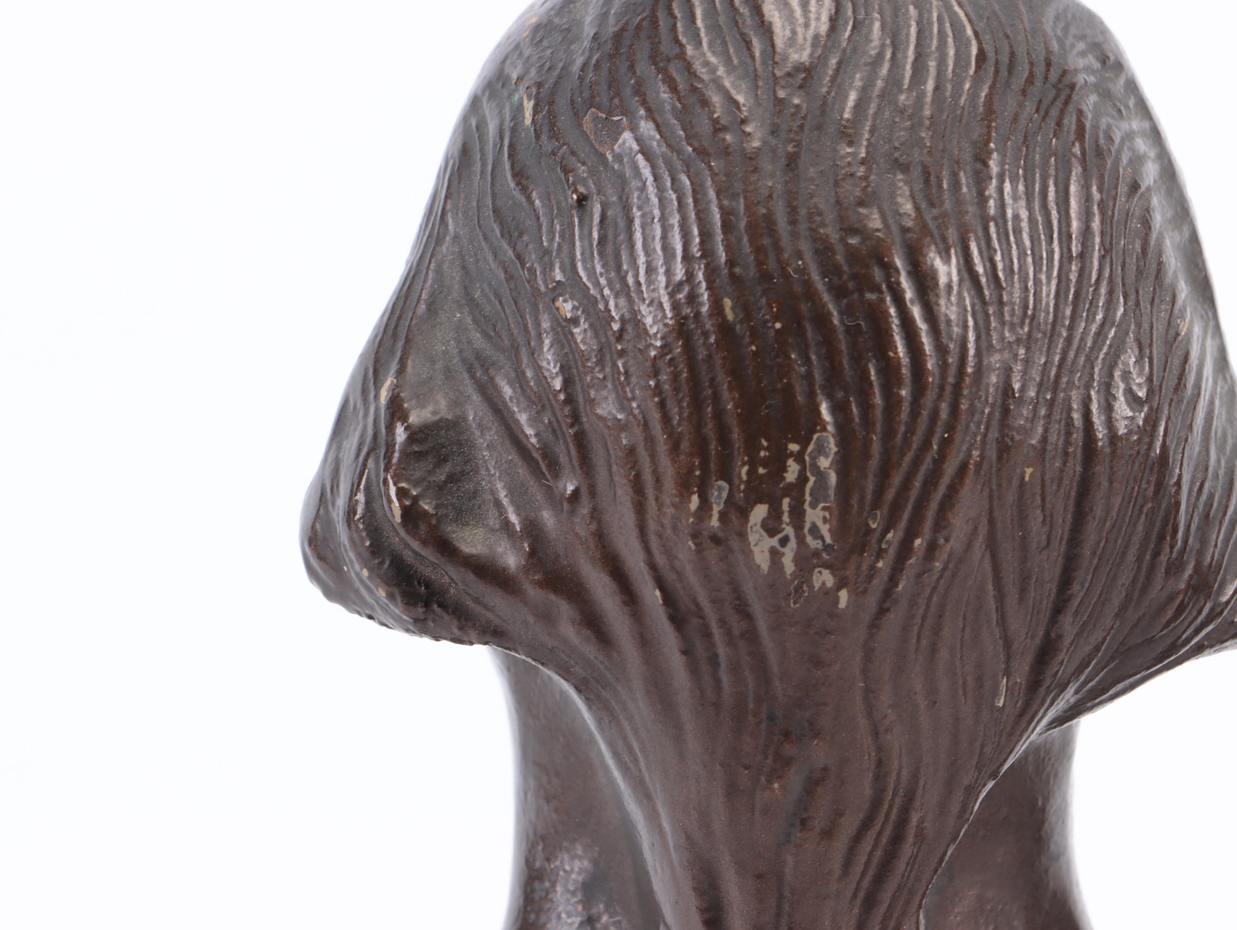 Cast Iron George Washington Bookends