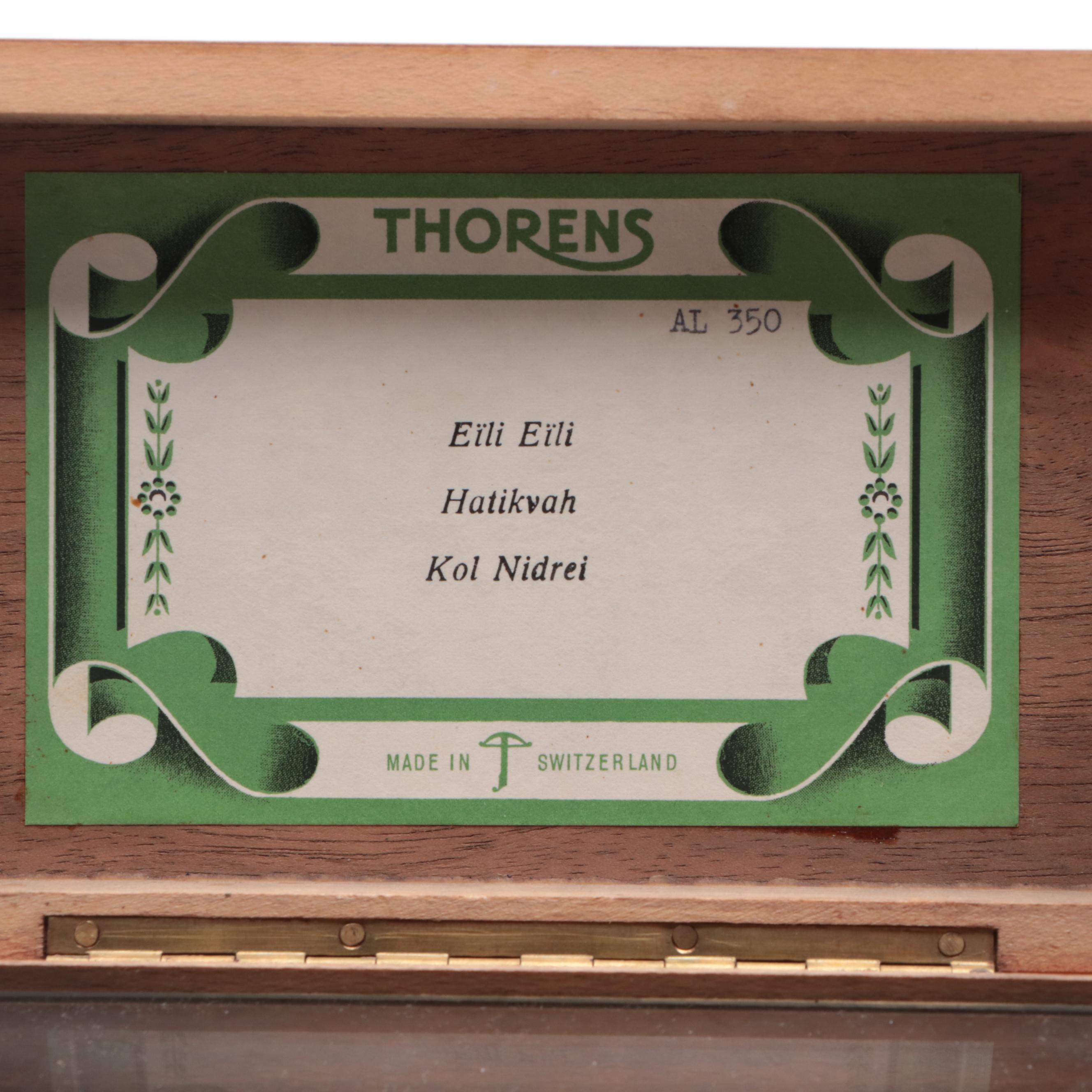 Thorens Wooden Music Boxes