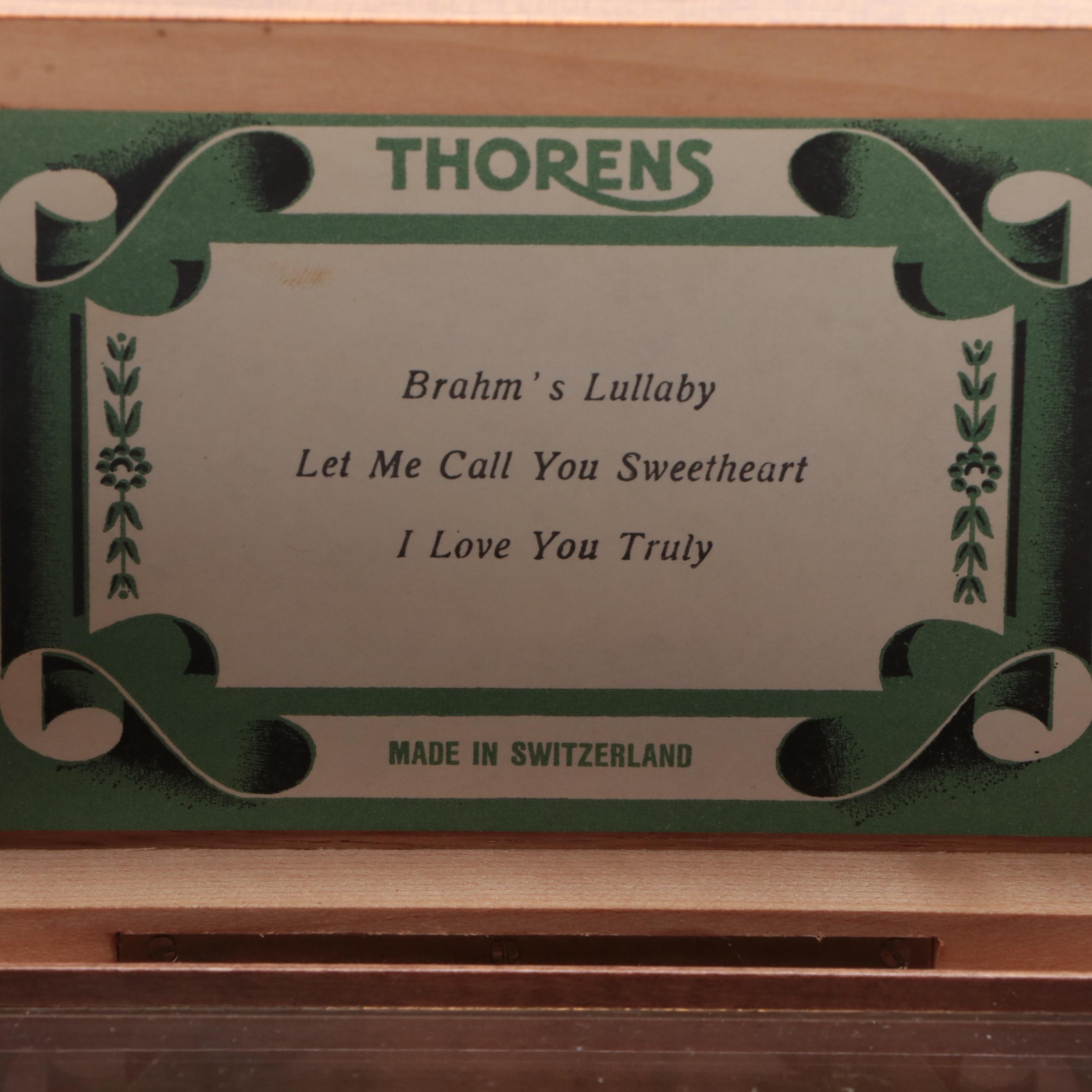 Thorens Wooden Music Boxes