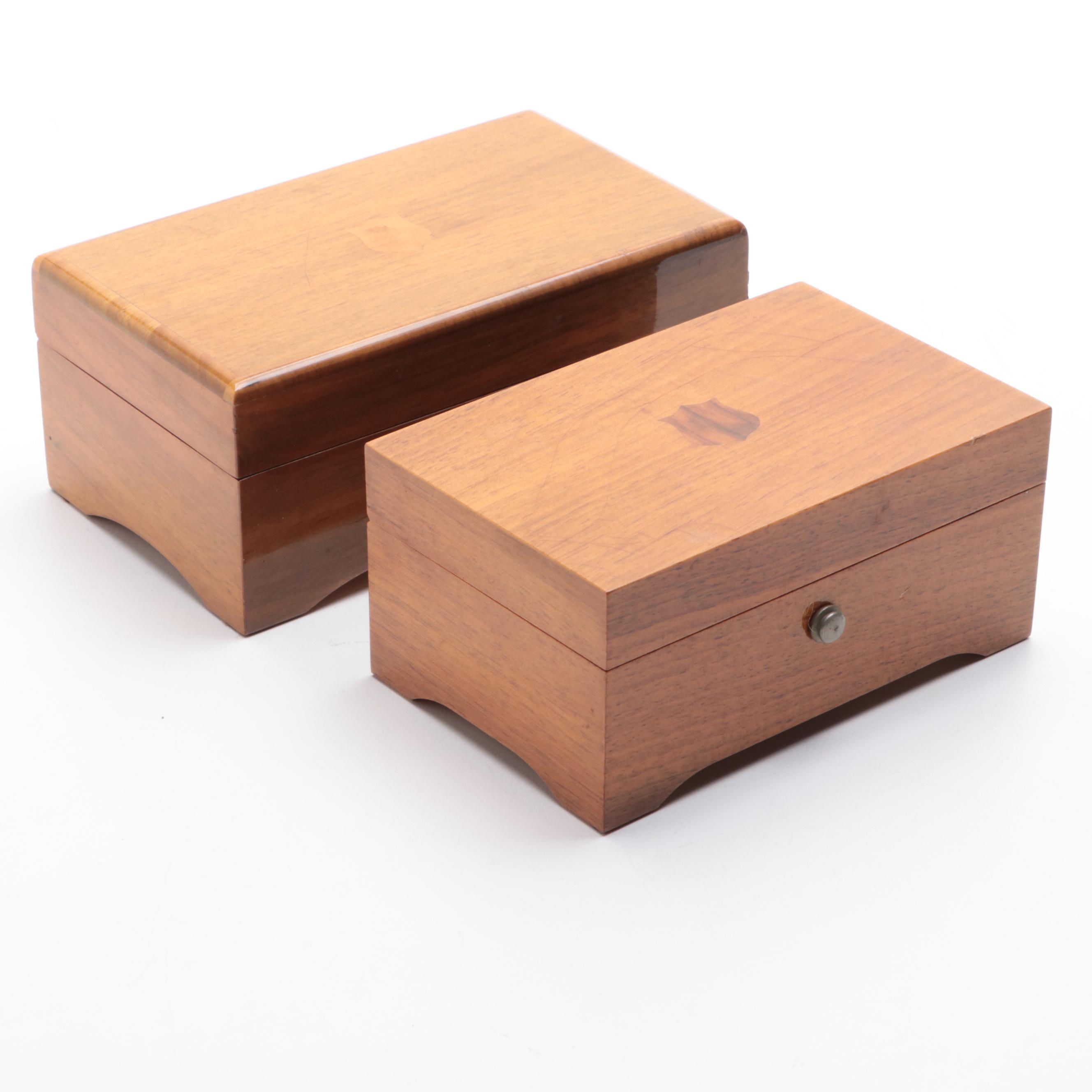 Thorens Wooden Music Boxes