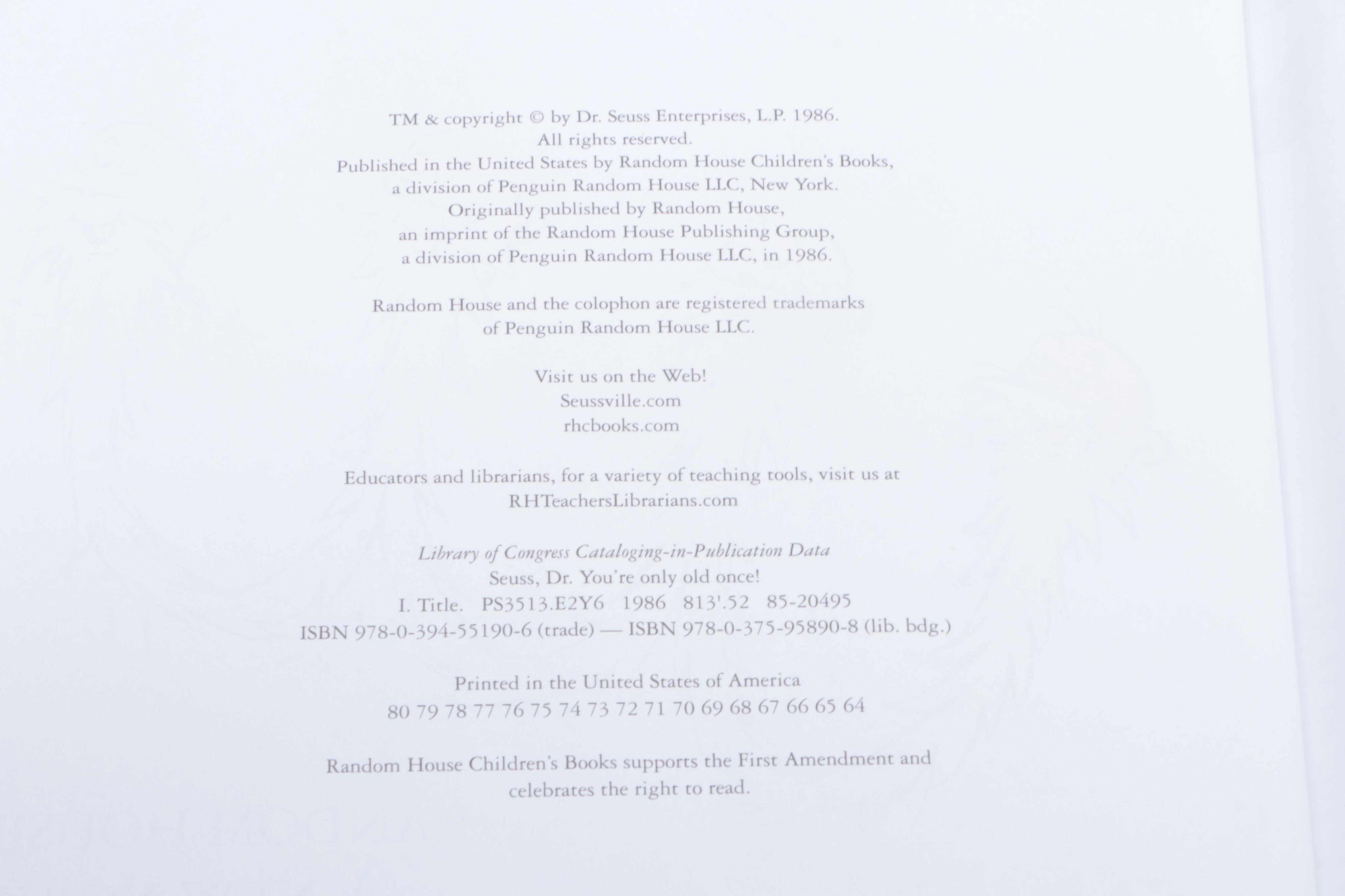 First Edition "Daisy-Head Mayzie" and More Books by Dr. Seuss