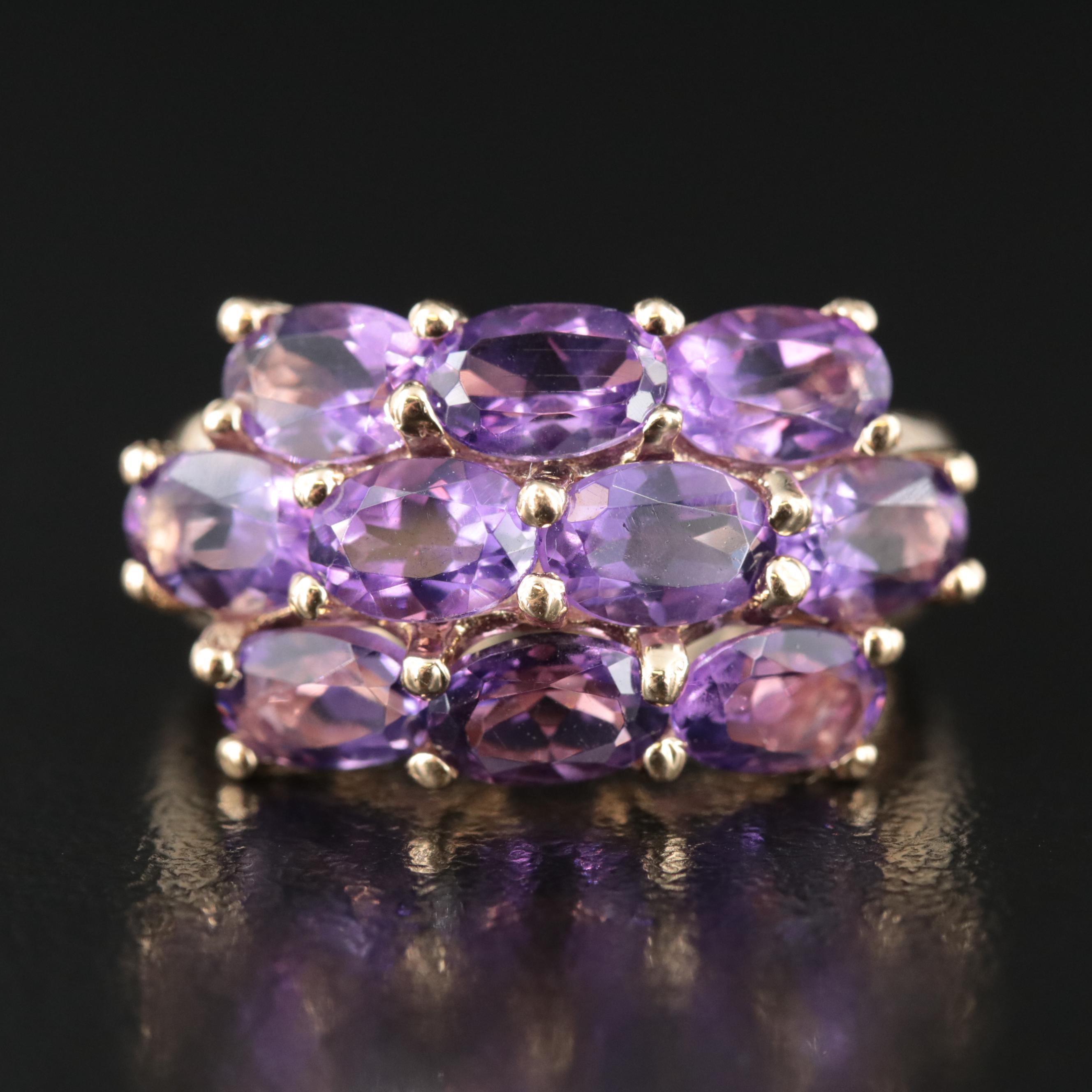 14K Amethyst Ring
