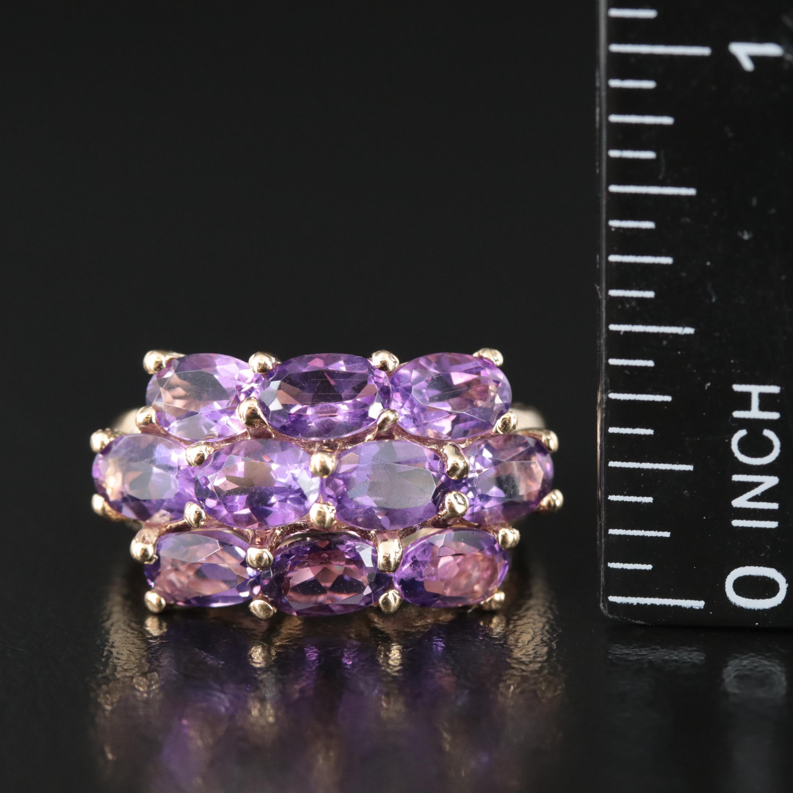 14K Amethyst Ring