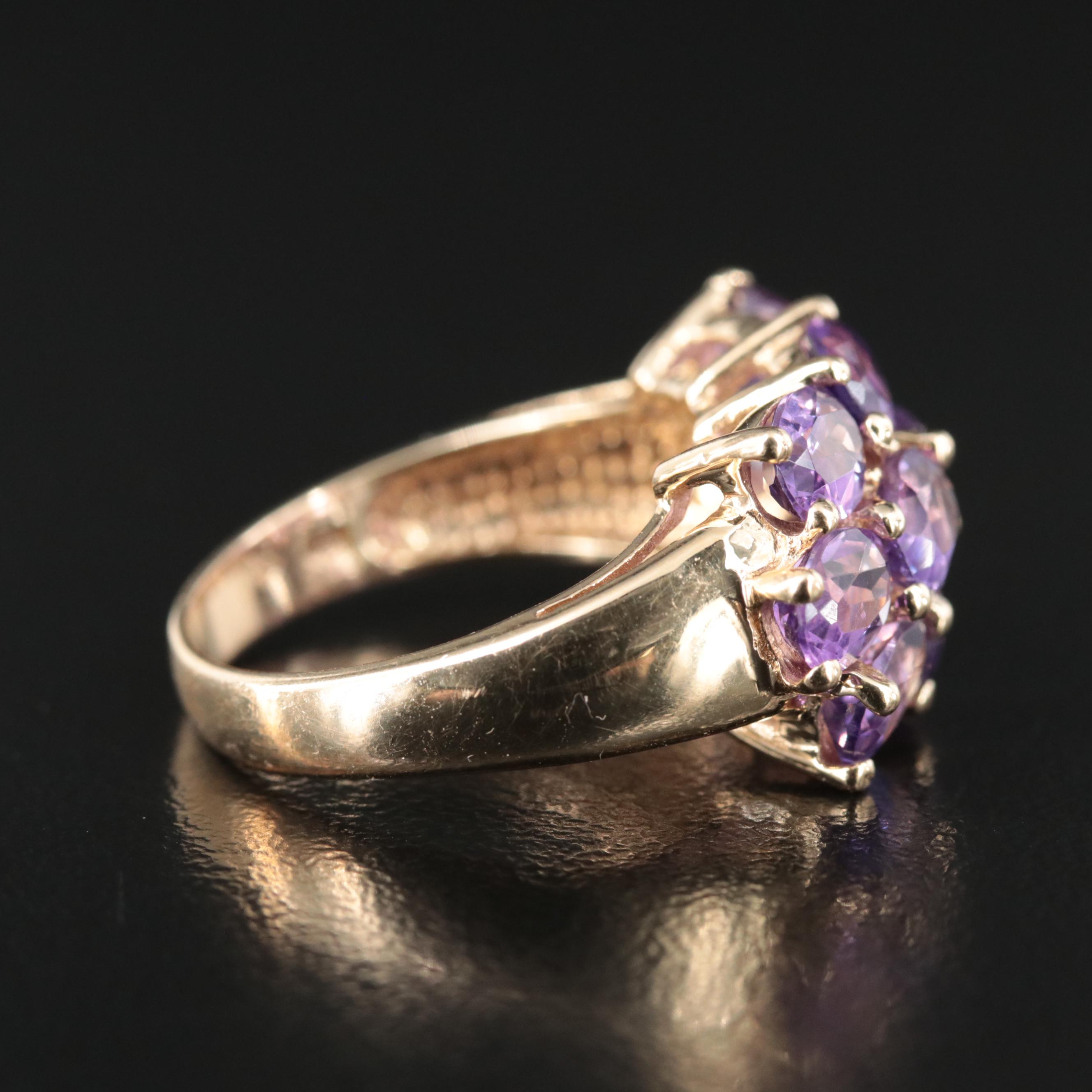 14K Amethyst Ring