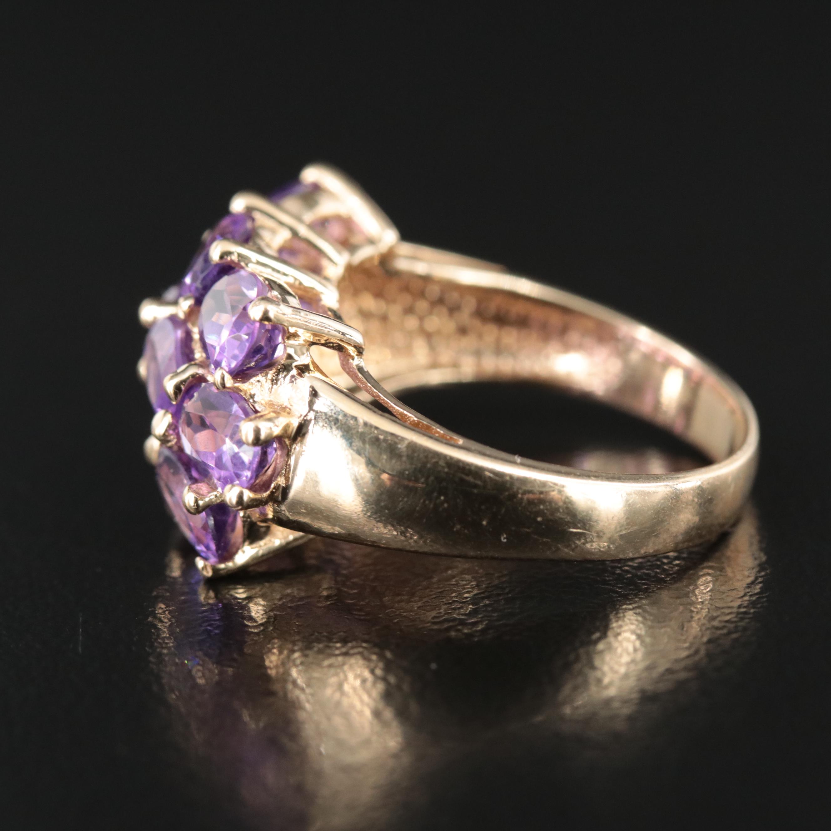 14K Amethyst Ring