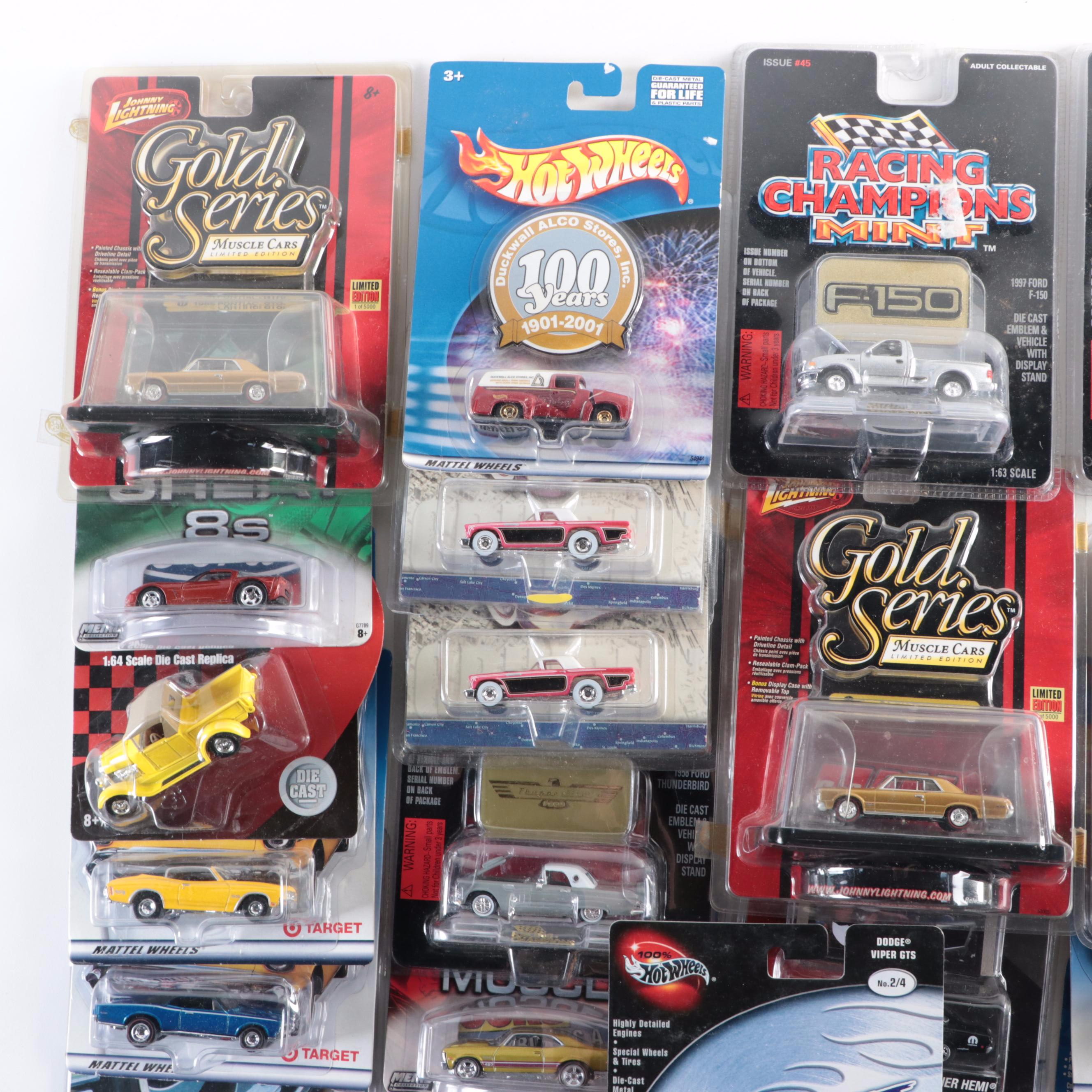 Hot Wheels, Racing Champions and Other Toy Cars Including '69 Chevy Impala
