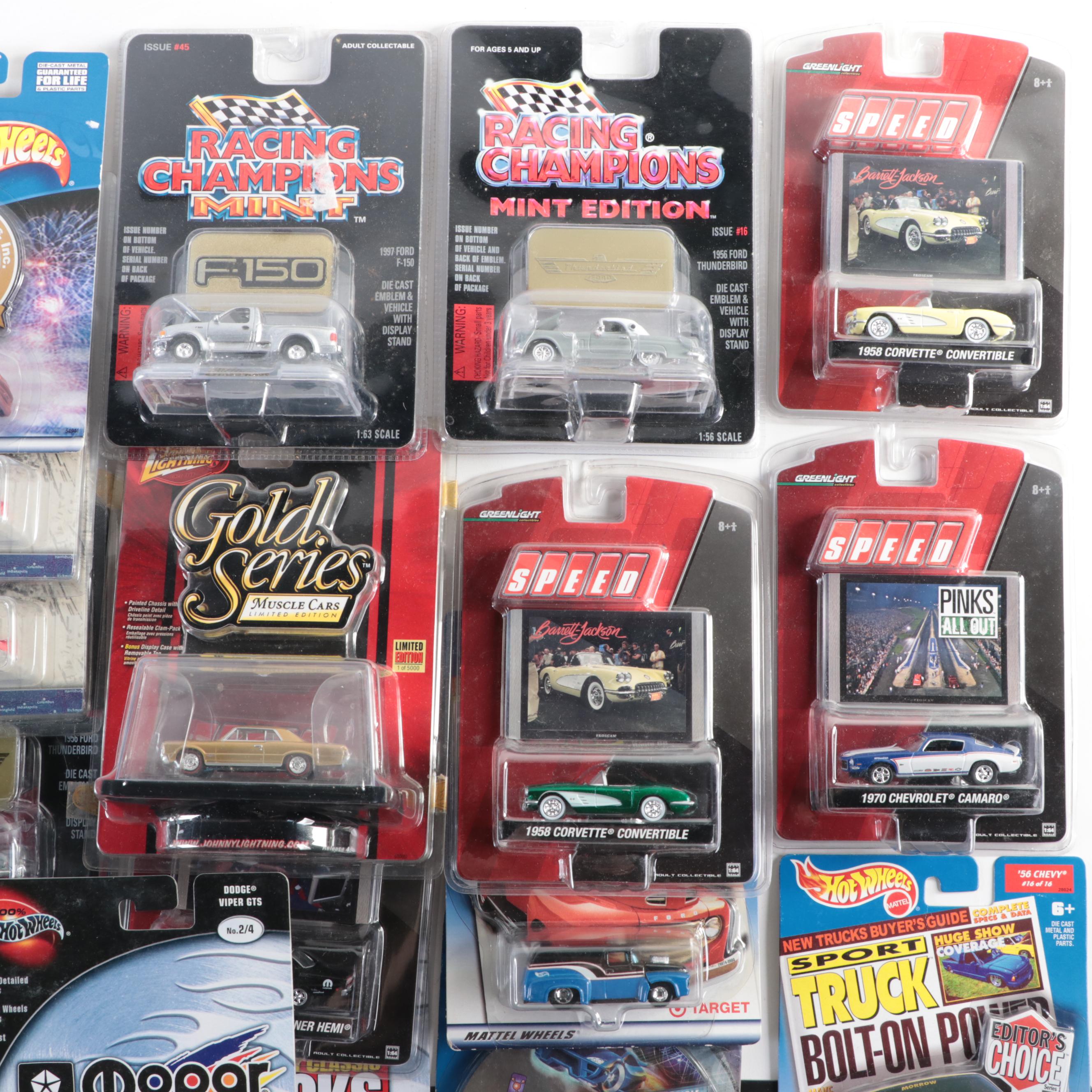 Hot Wheels, Racing Champions and Other Toy Cars Including '69 Chevy Impala