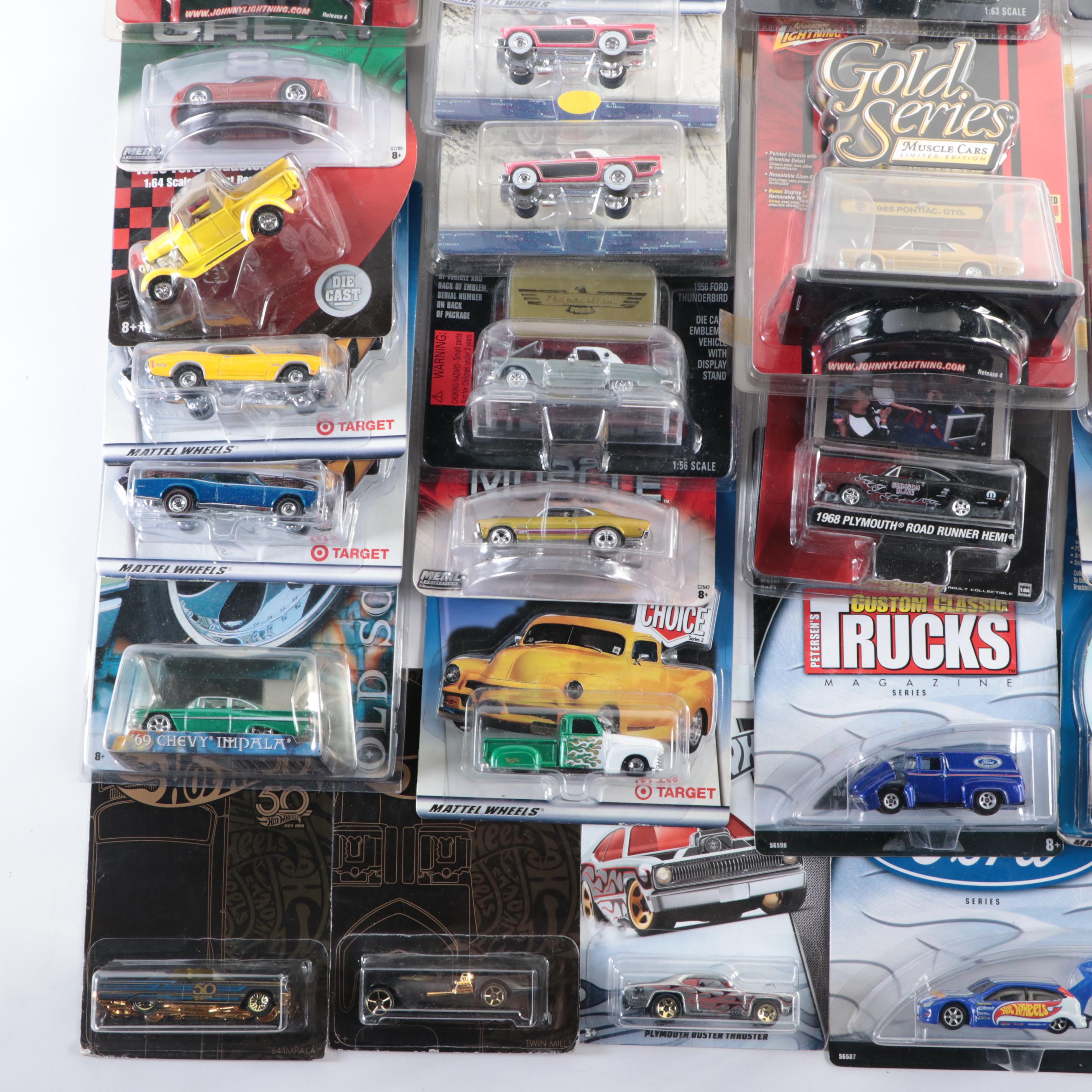 Hot Wheels, Racing Champions and Other Toy Cars Including '69 Chevy Impala