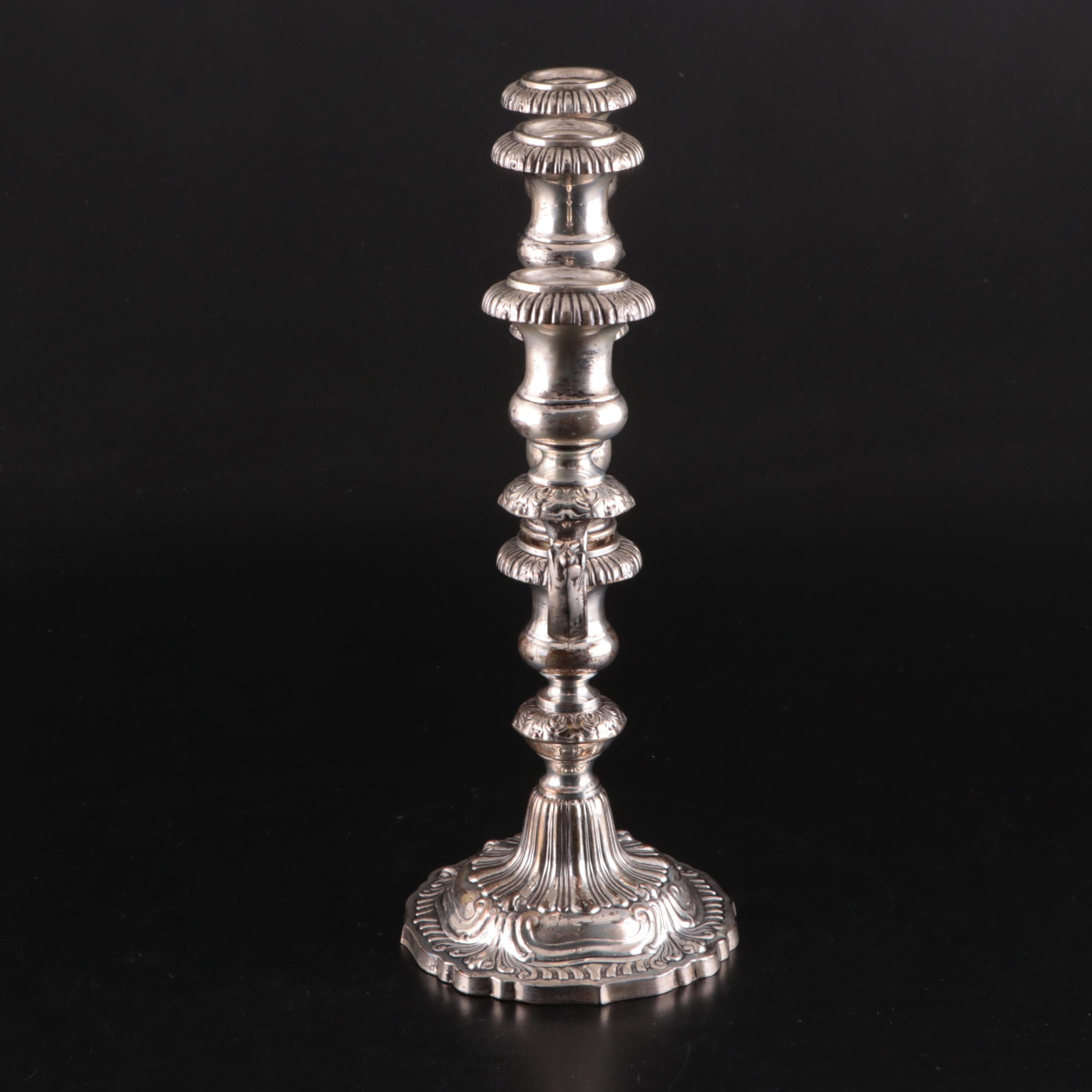 Fisher Silversmiths "Victoria" Sterling Silver Candelabras