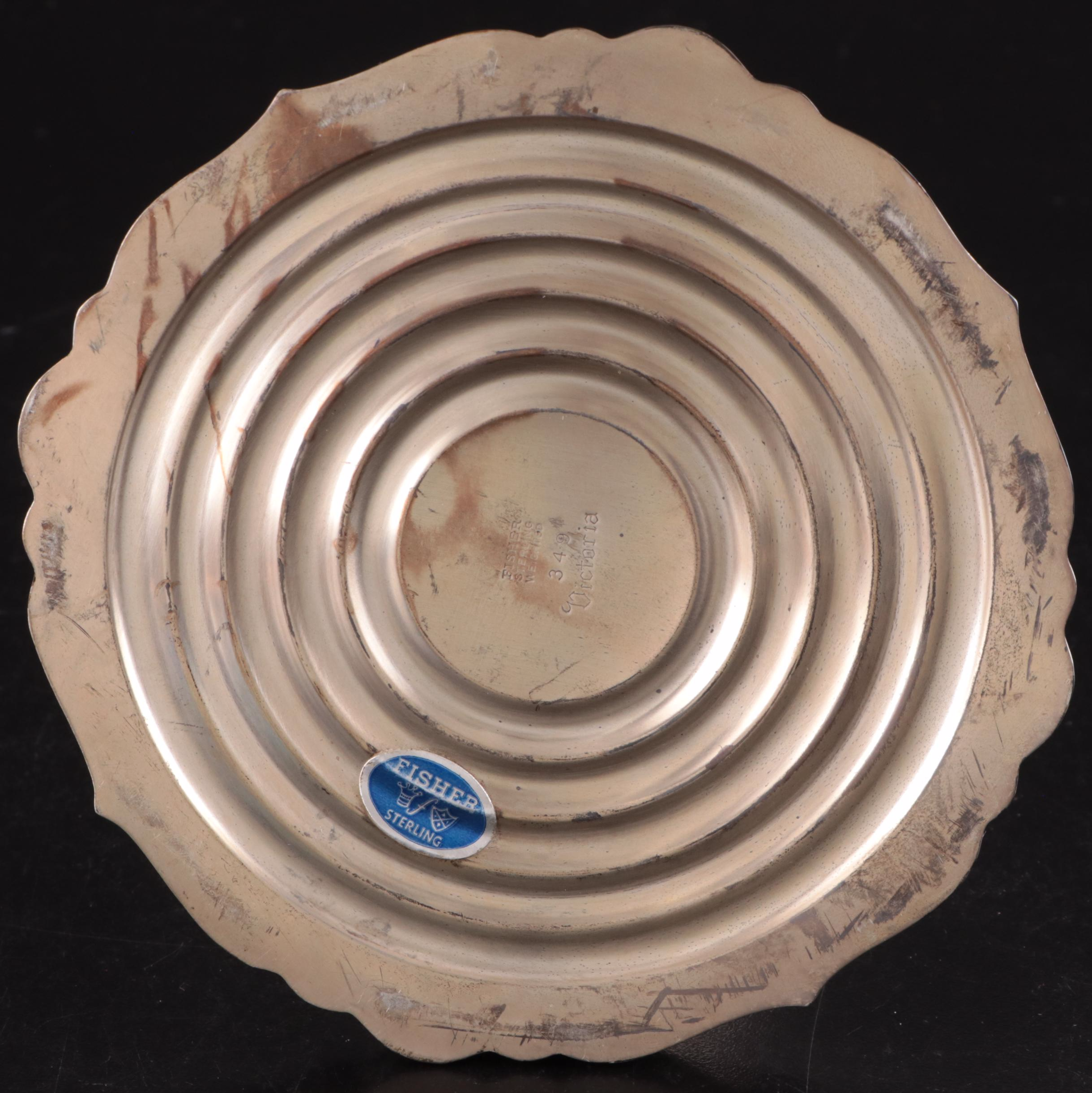 Fisher Silversmiths "Victoria" Sterling Silver Candelabras