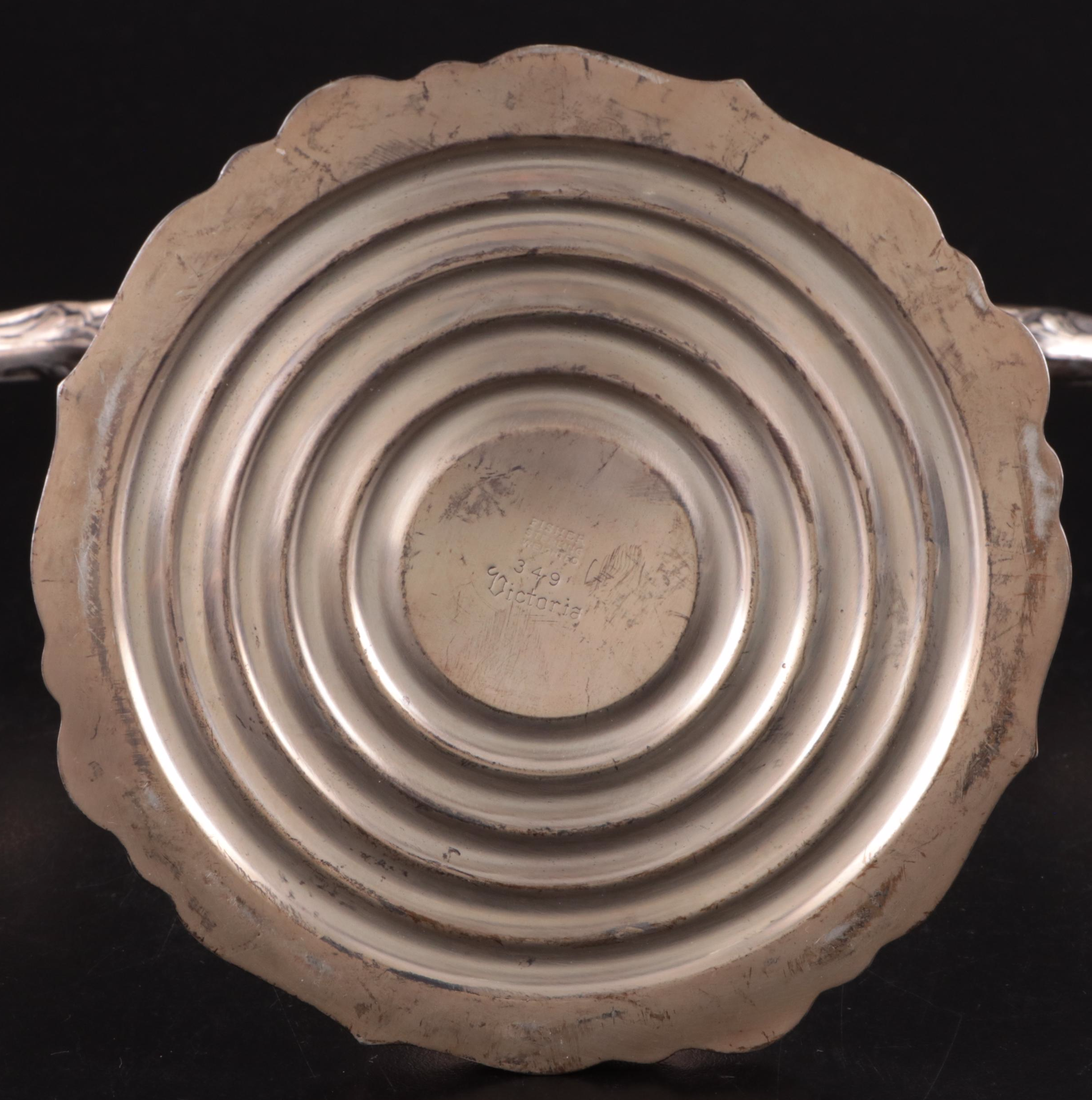 Fisher Silversmiths "Victoria" Sterling Silver Candelabras