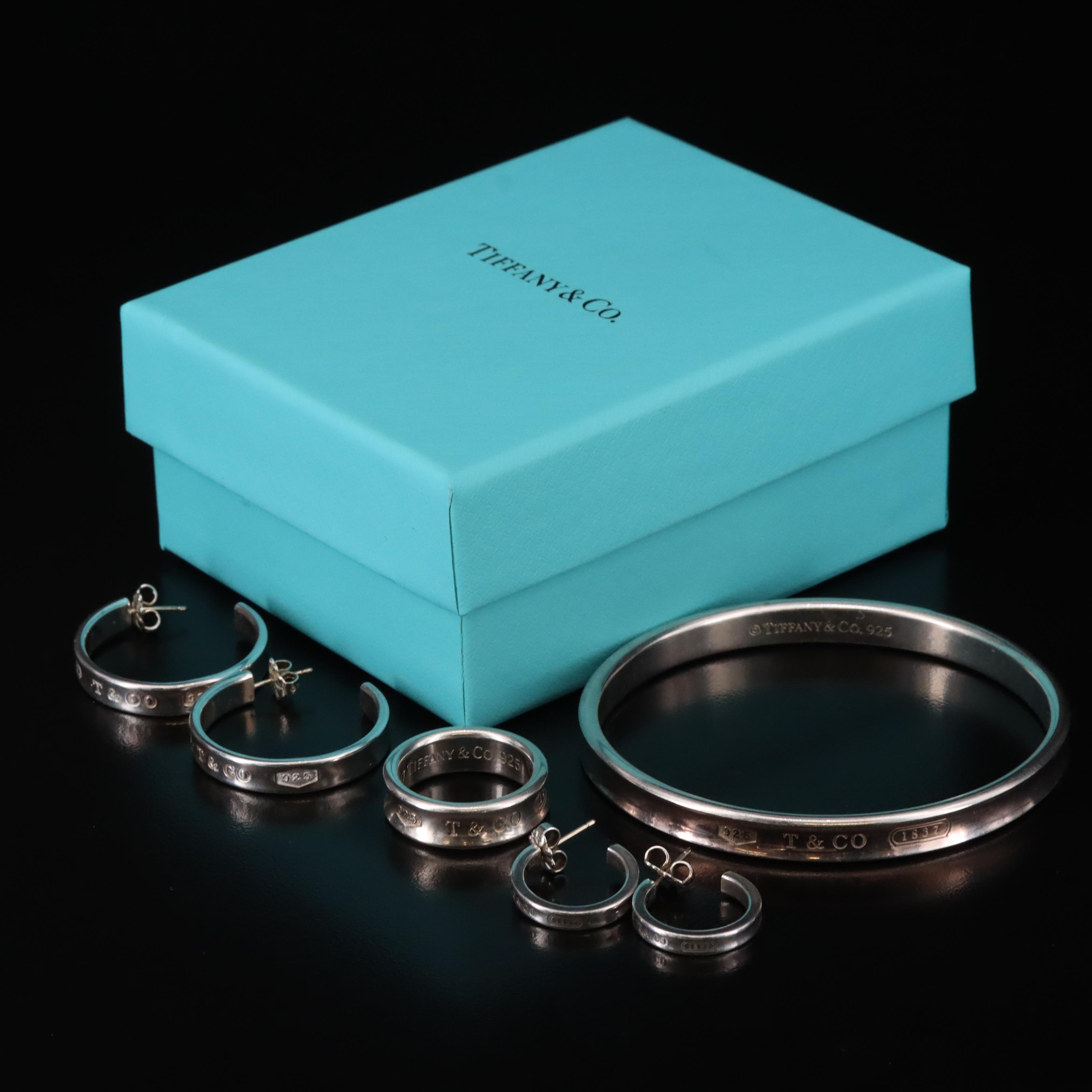 Tiffany & Co. "1837" Sterling Jewelry Set