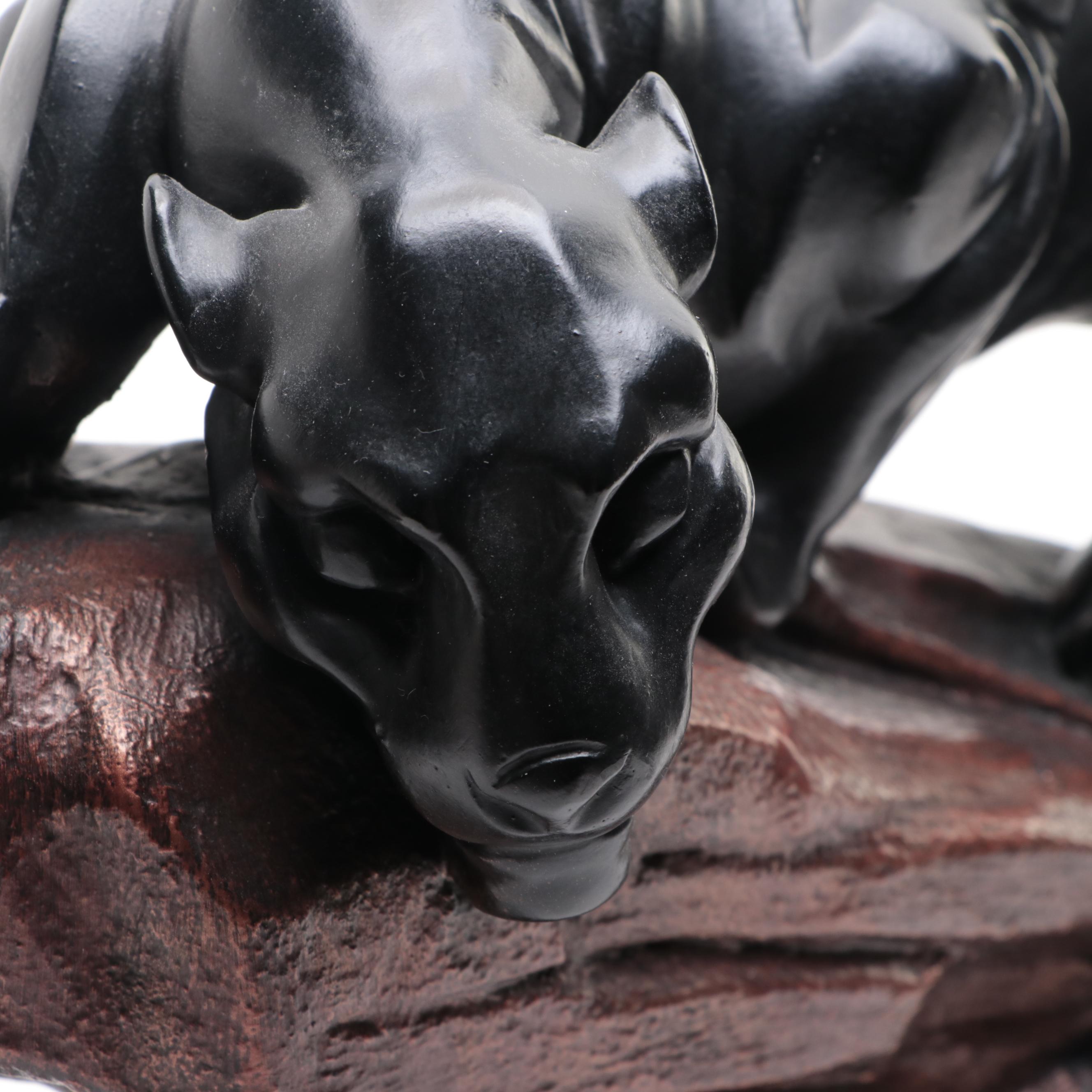 Austin Sculptures "Stalking Panther" Resin Figurine