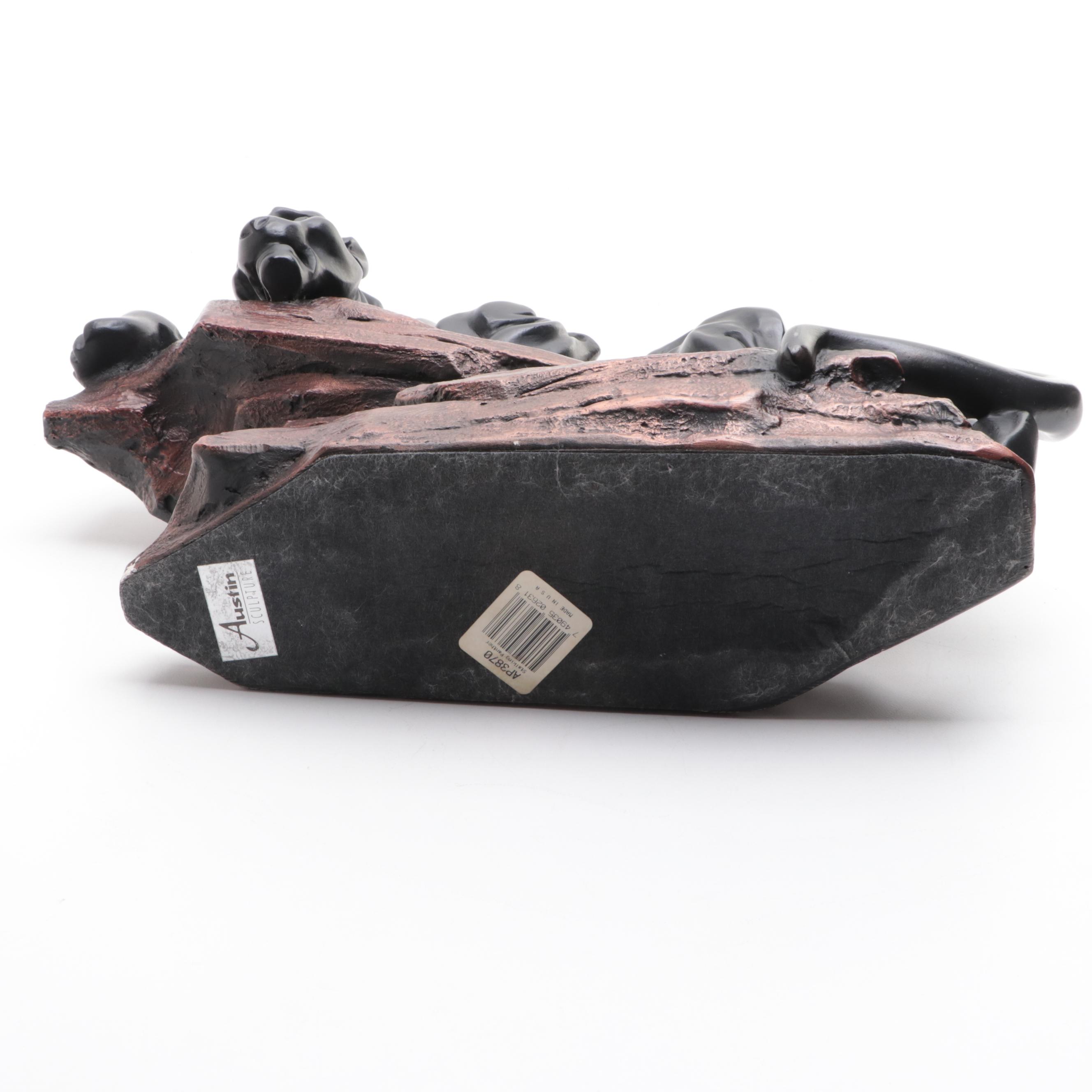 Austin Sculptures "Stalking Panther" Resin Figurine