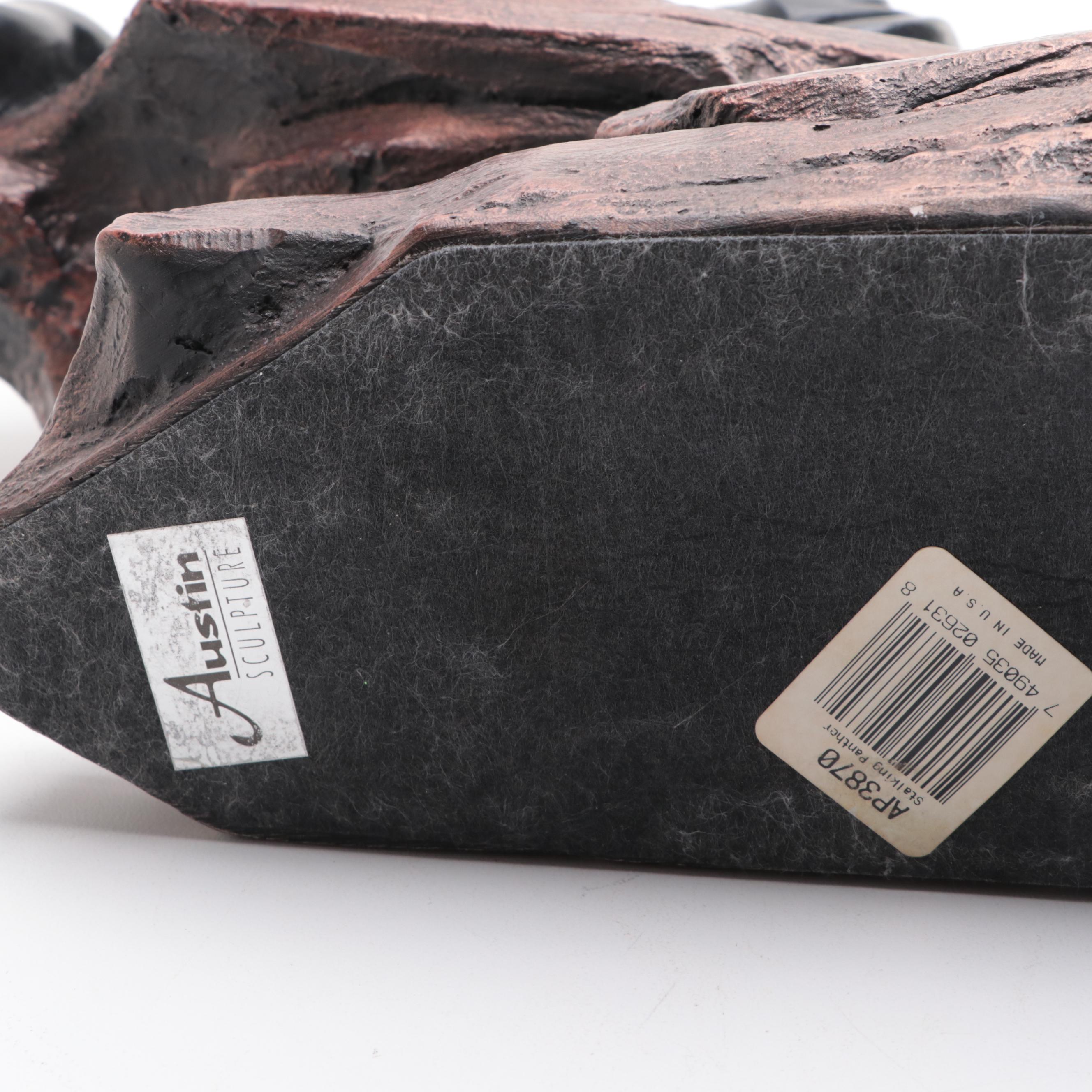 Austin Sculptures "Stalking Panther" Resin Figurine