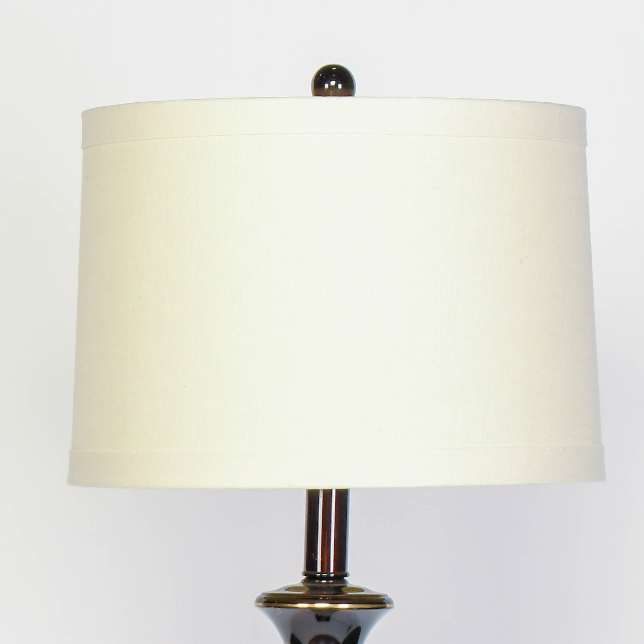 Contemporary "Oakleigh" High Gloss and Gilt Metal Floor Lamp