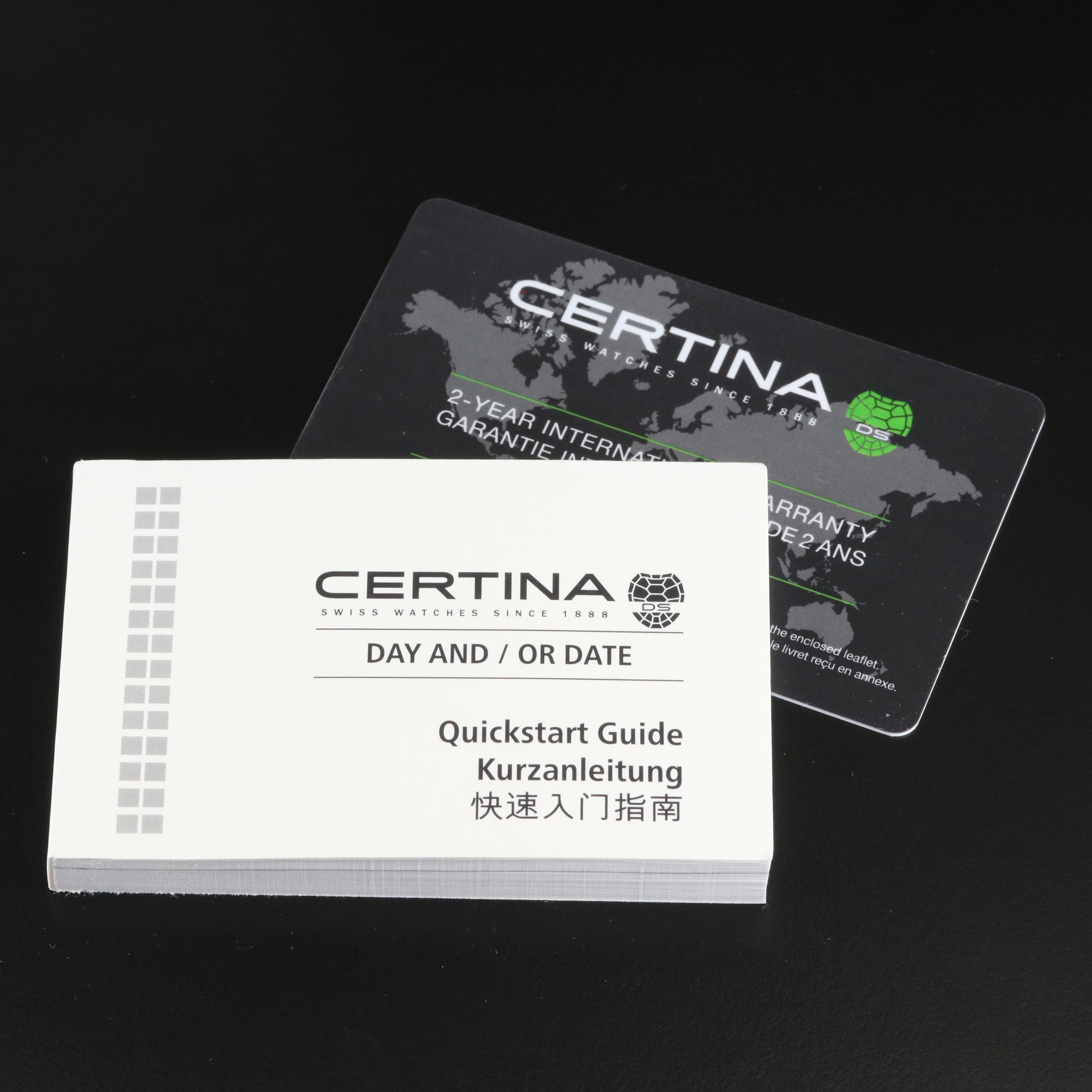 Certina DS Cascadeur Chronograph Watch