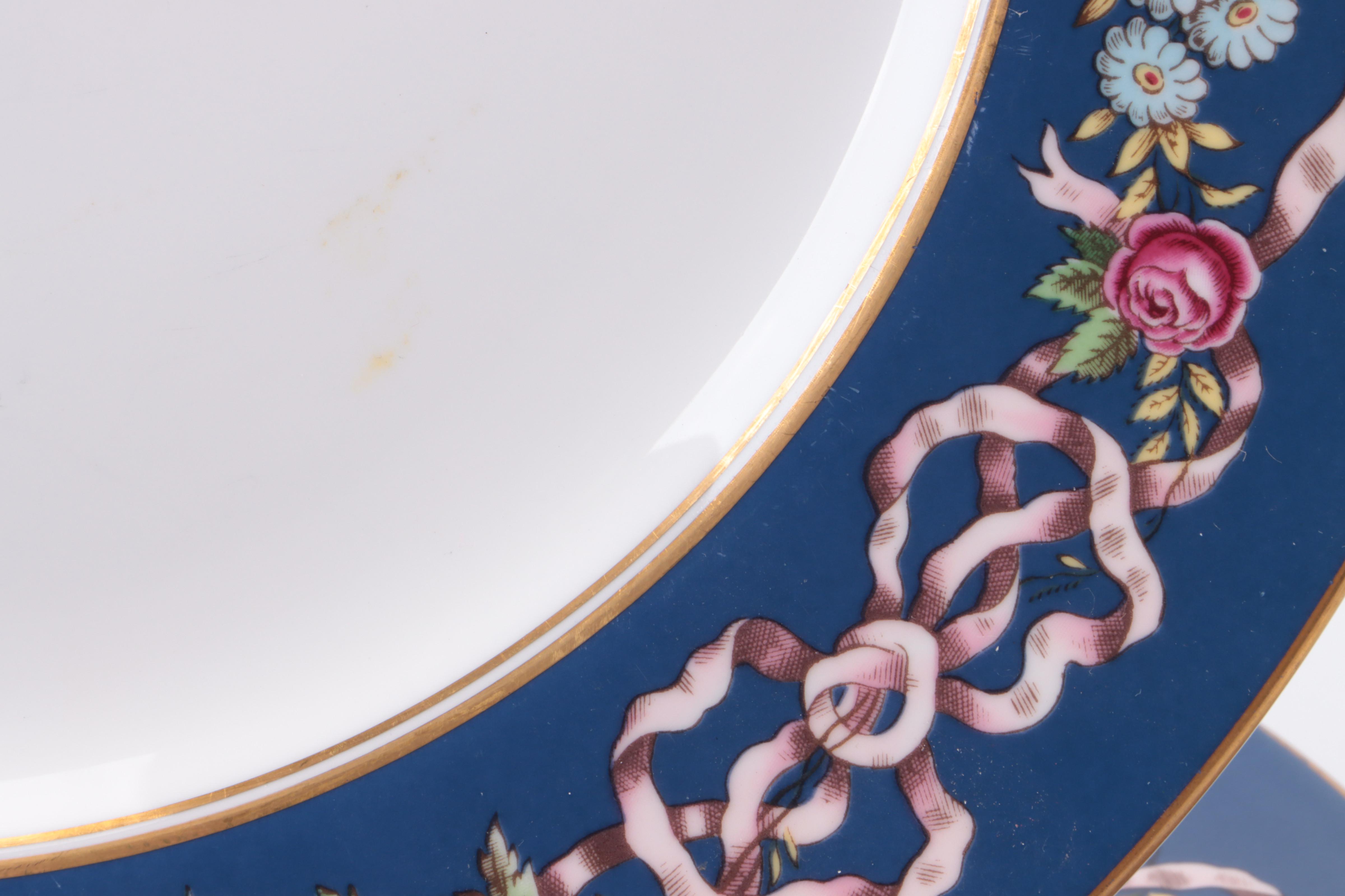 Spode Bone China "Ribbons and Roses" Dinnerware, 1989-1998