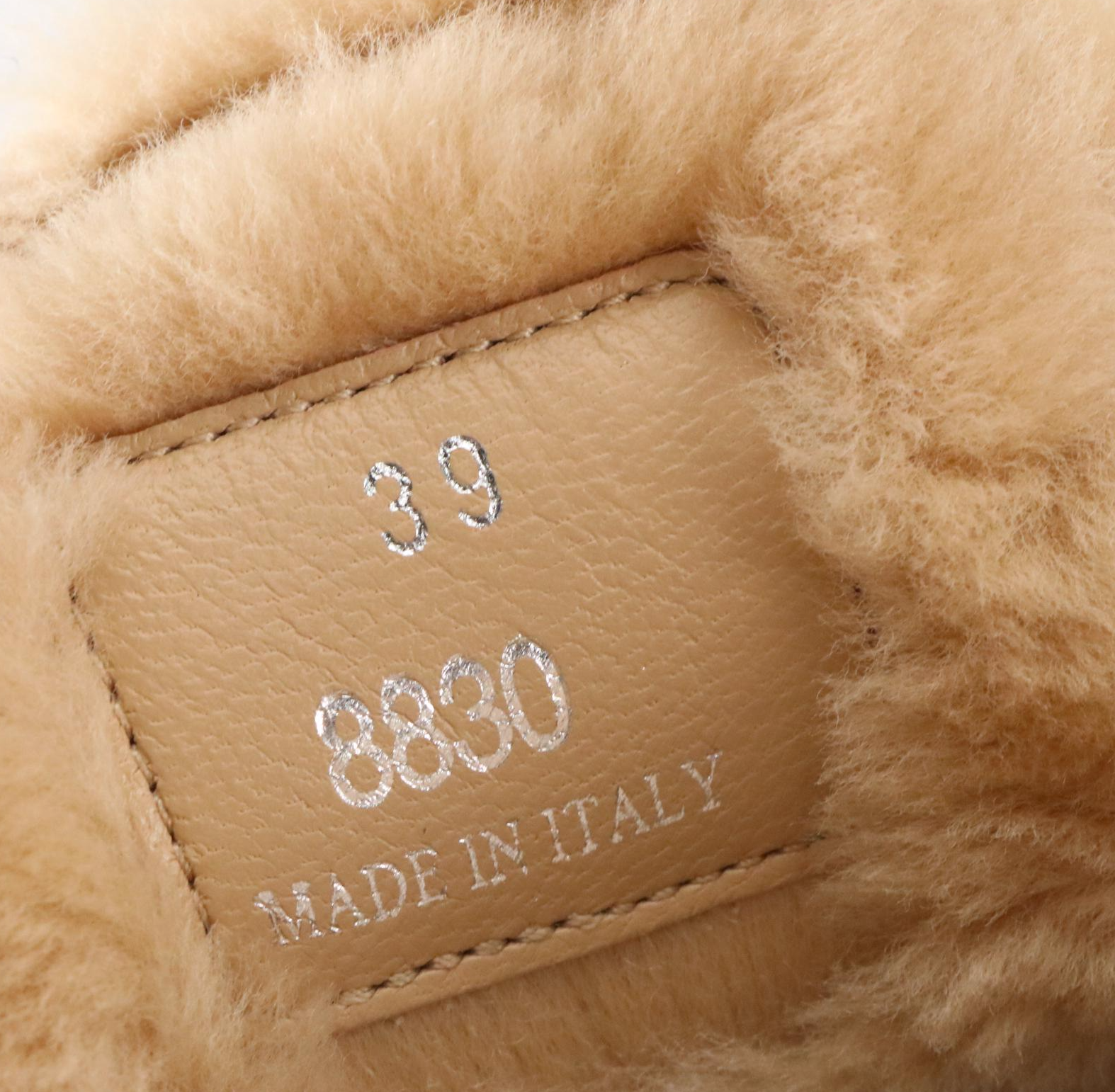 Prada Studded Black Leather Fur Lined Clogs