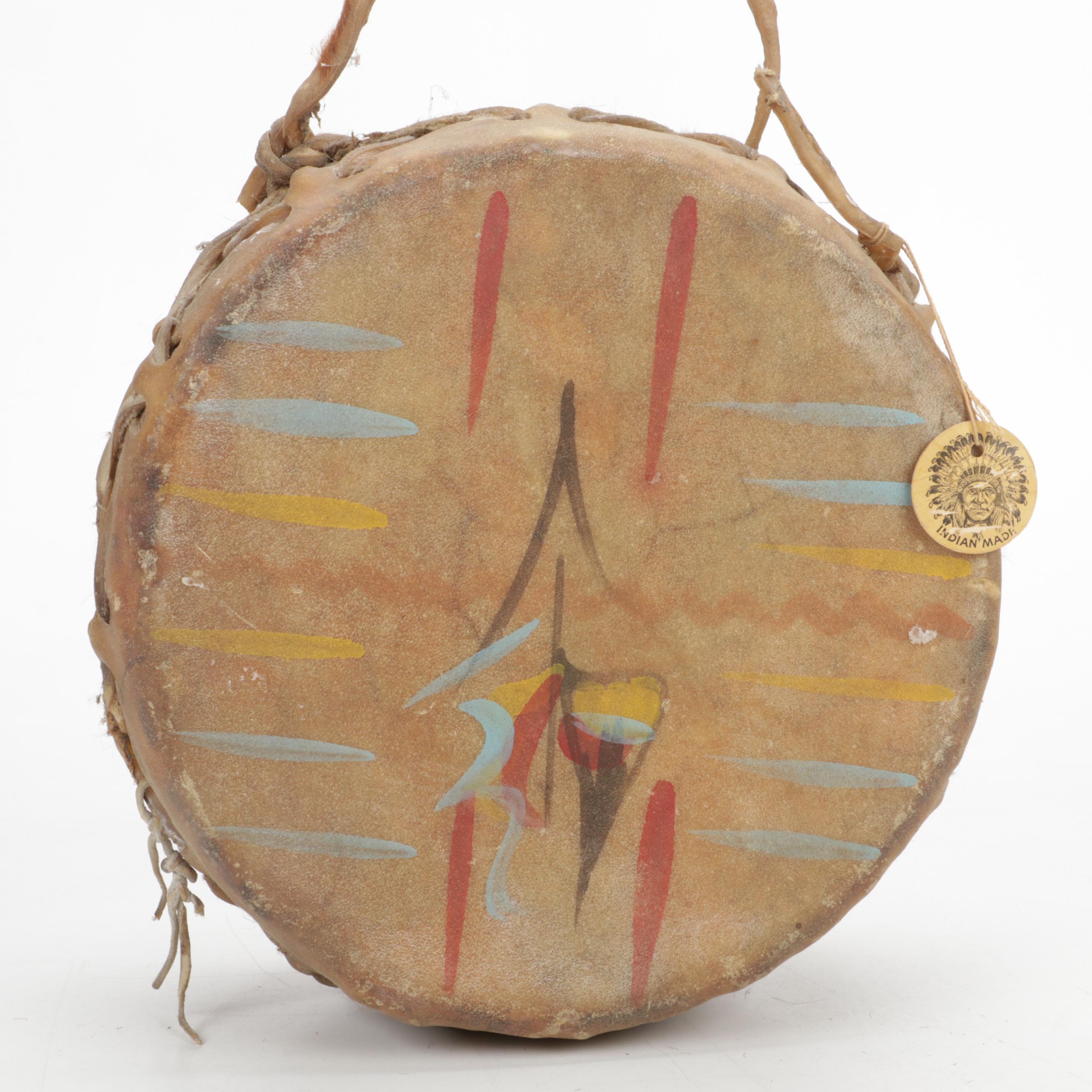 Native American Birch Bark Canoes, Hand-Crafted Drum, Seminole Dolls, More