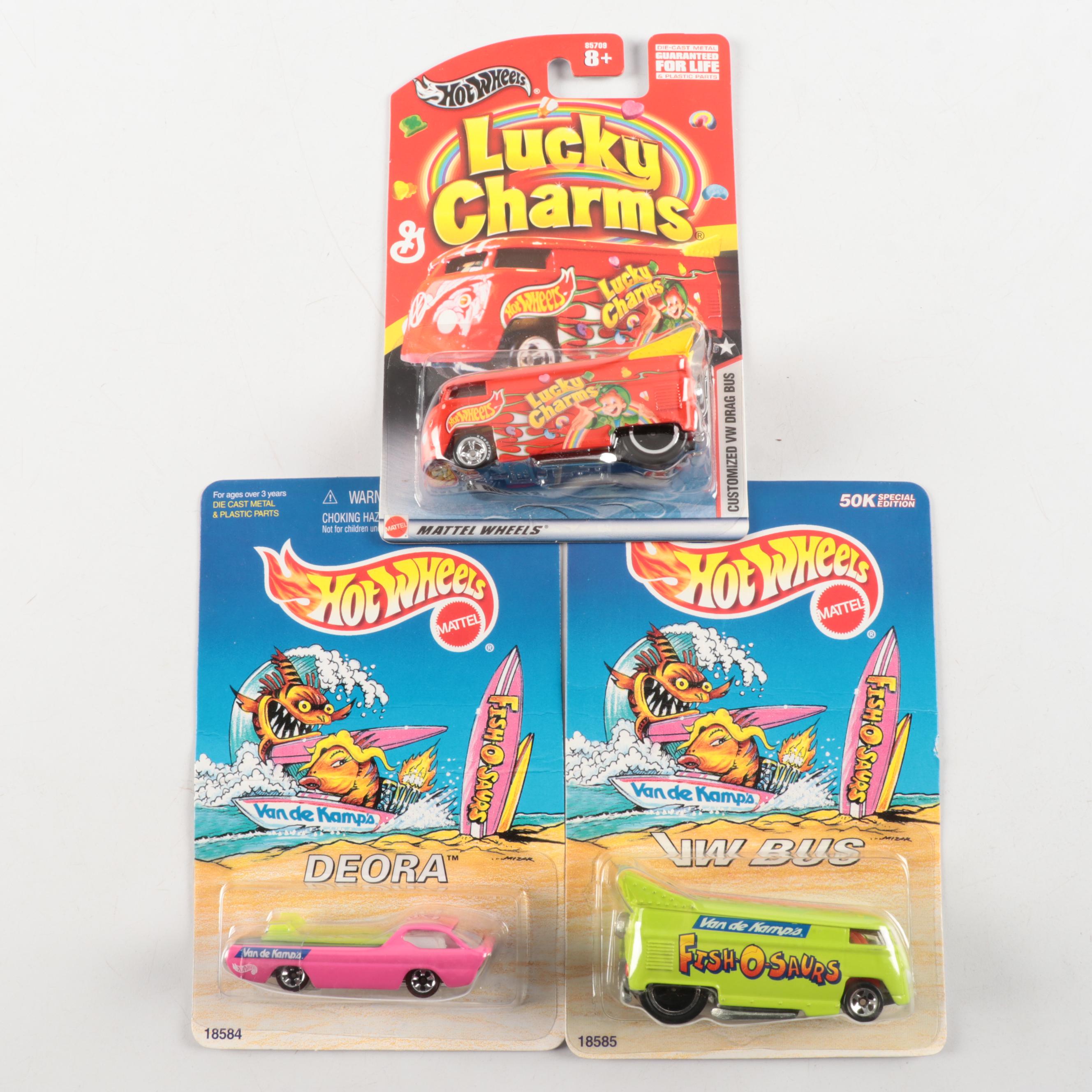 Hot Wheels "'96 Mustang Convertible", "'95 Camaro" and More Toy Cars