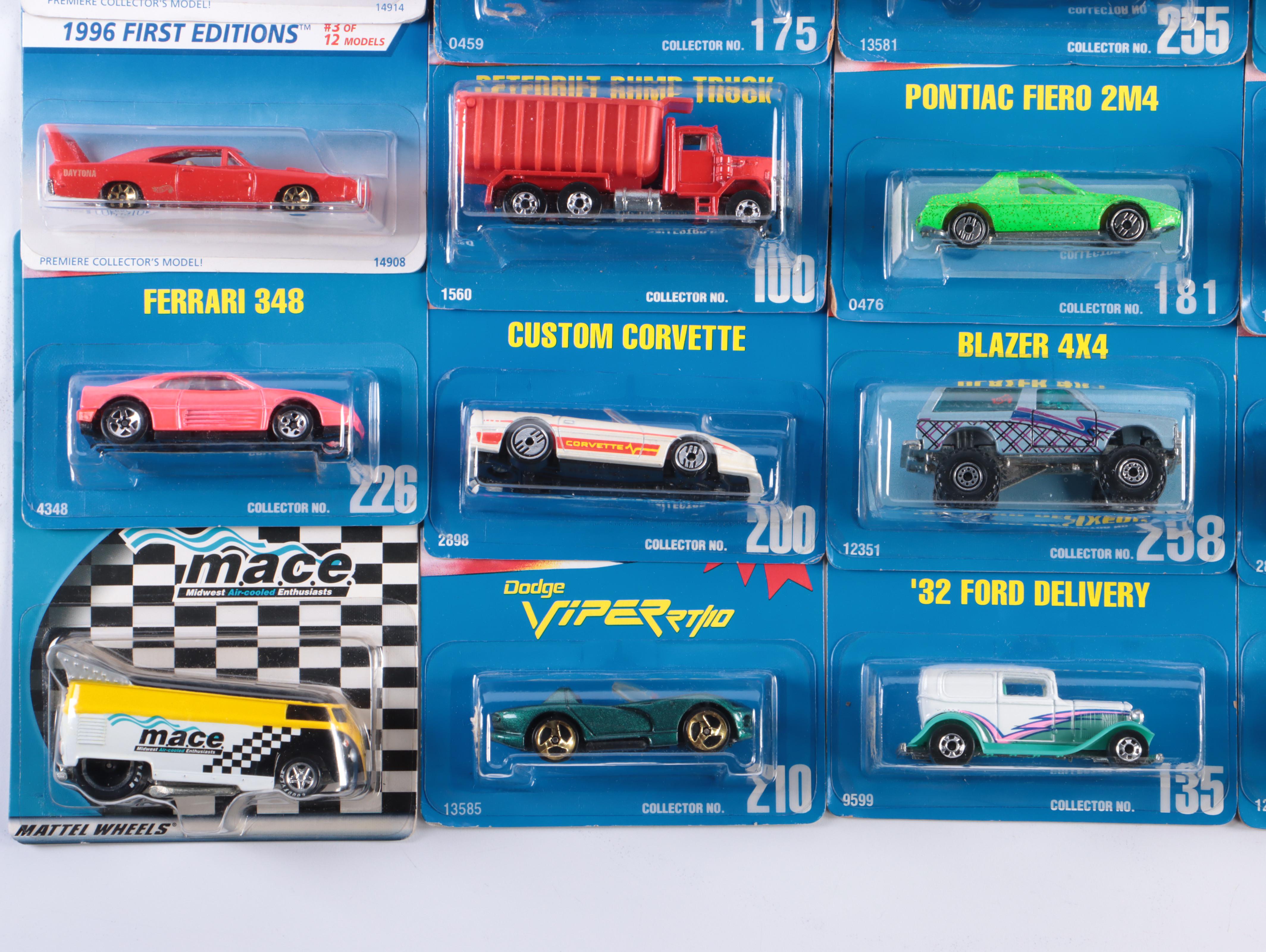 Hot Wheels "Avus Quattro", "Custom Corvette" and More Toy Cars