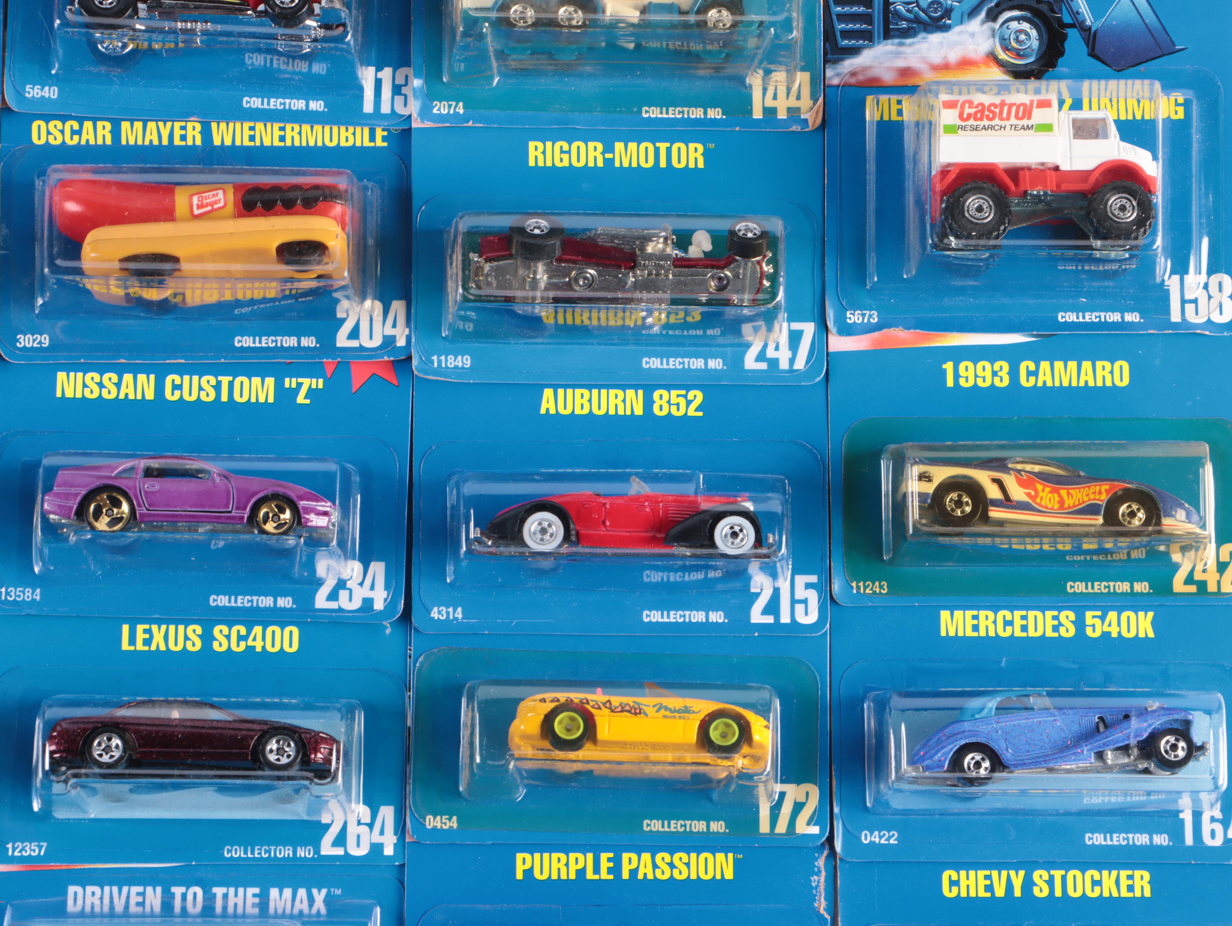 Hot Wheels "Avus Quattro", "Custom Corvette" and More Toy Cars