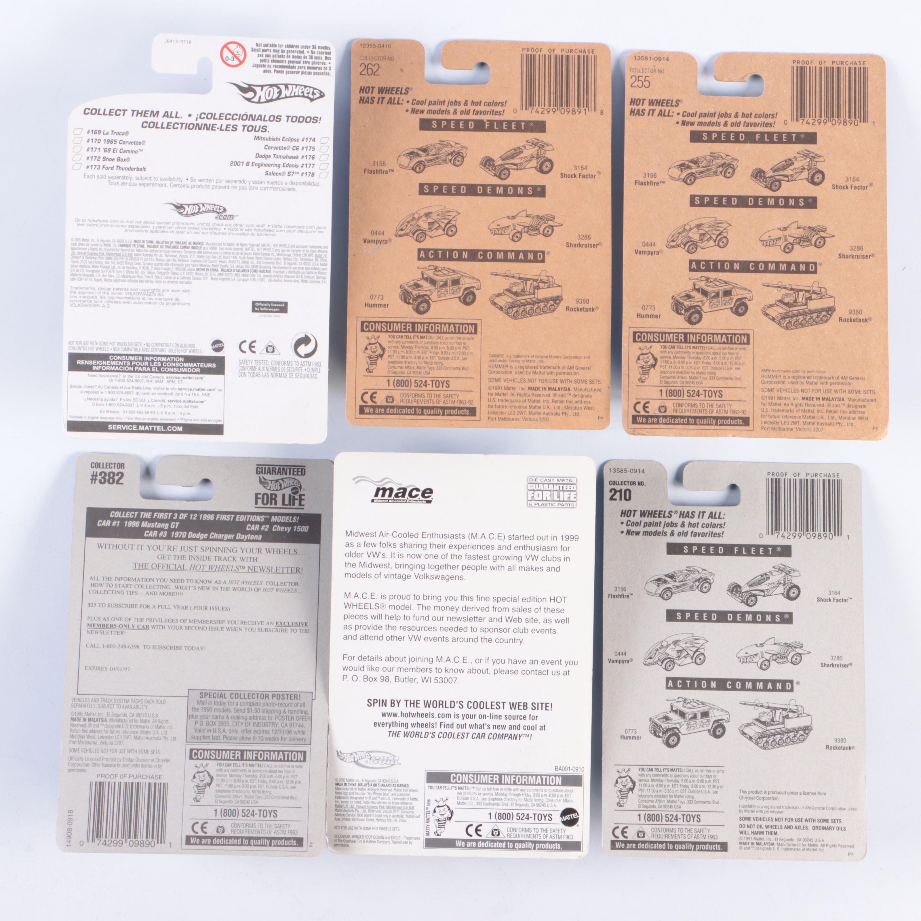 Hot Wheels "Avus Quattro", "Custom Corvette" and More Toy Cars