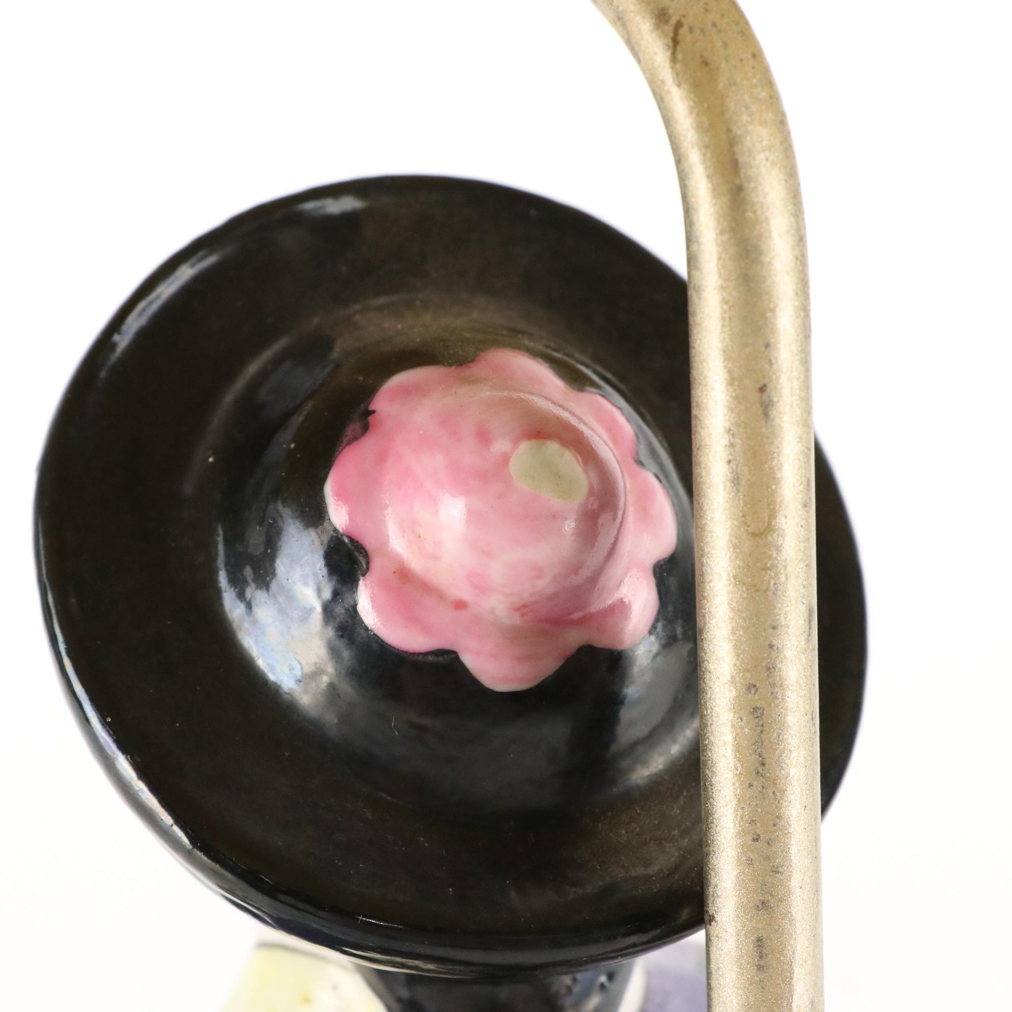 Chinese HandPainted Emperor Figurine Table Lamp EBTH