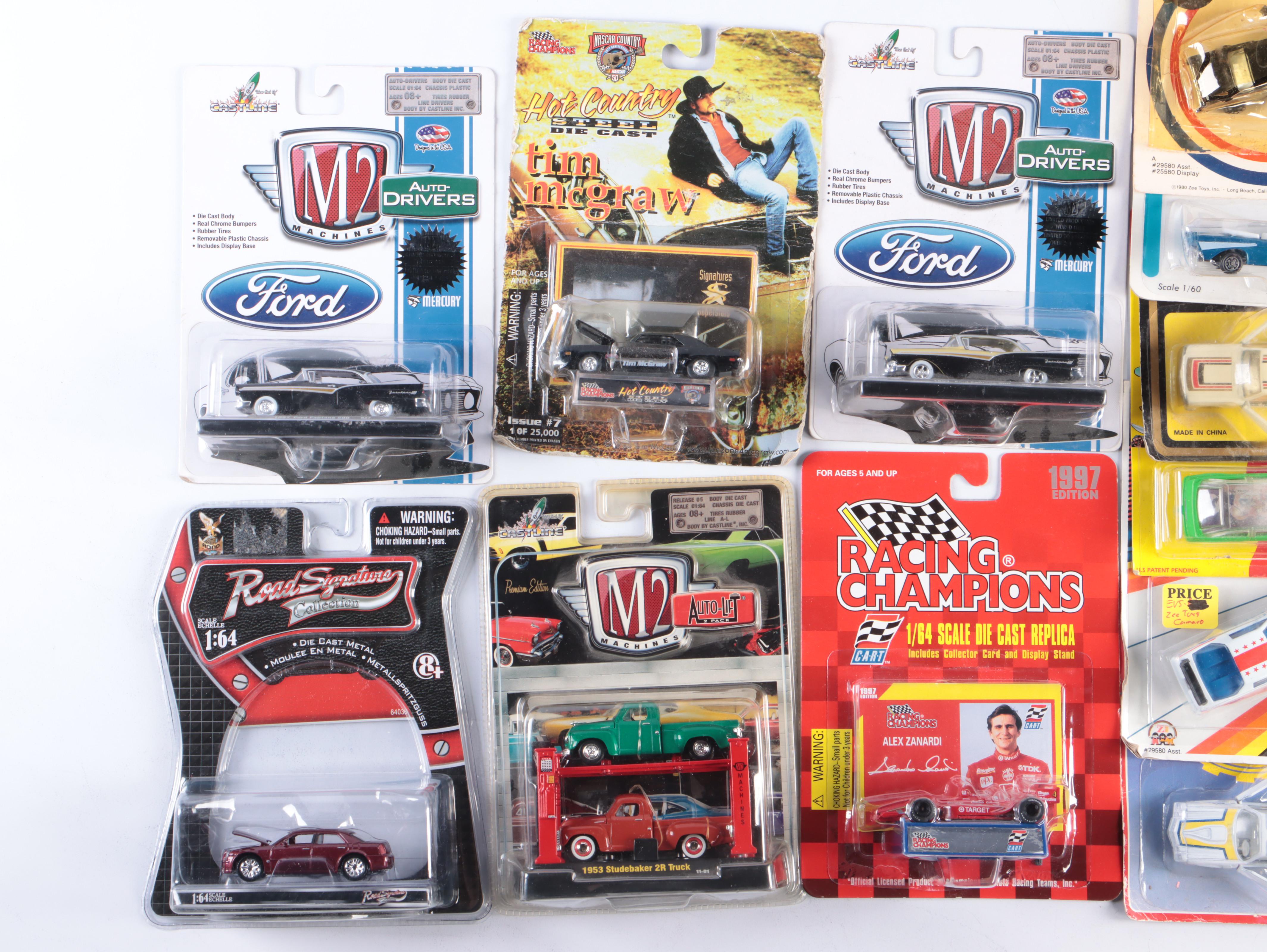 Muscle Machines and Road Signature Collection Diecast Model Cars and Trucks