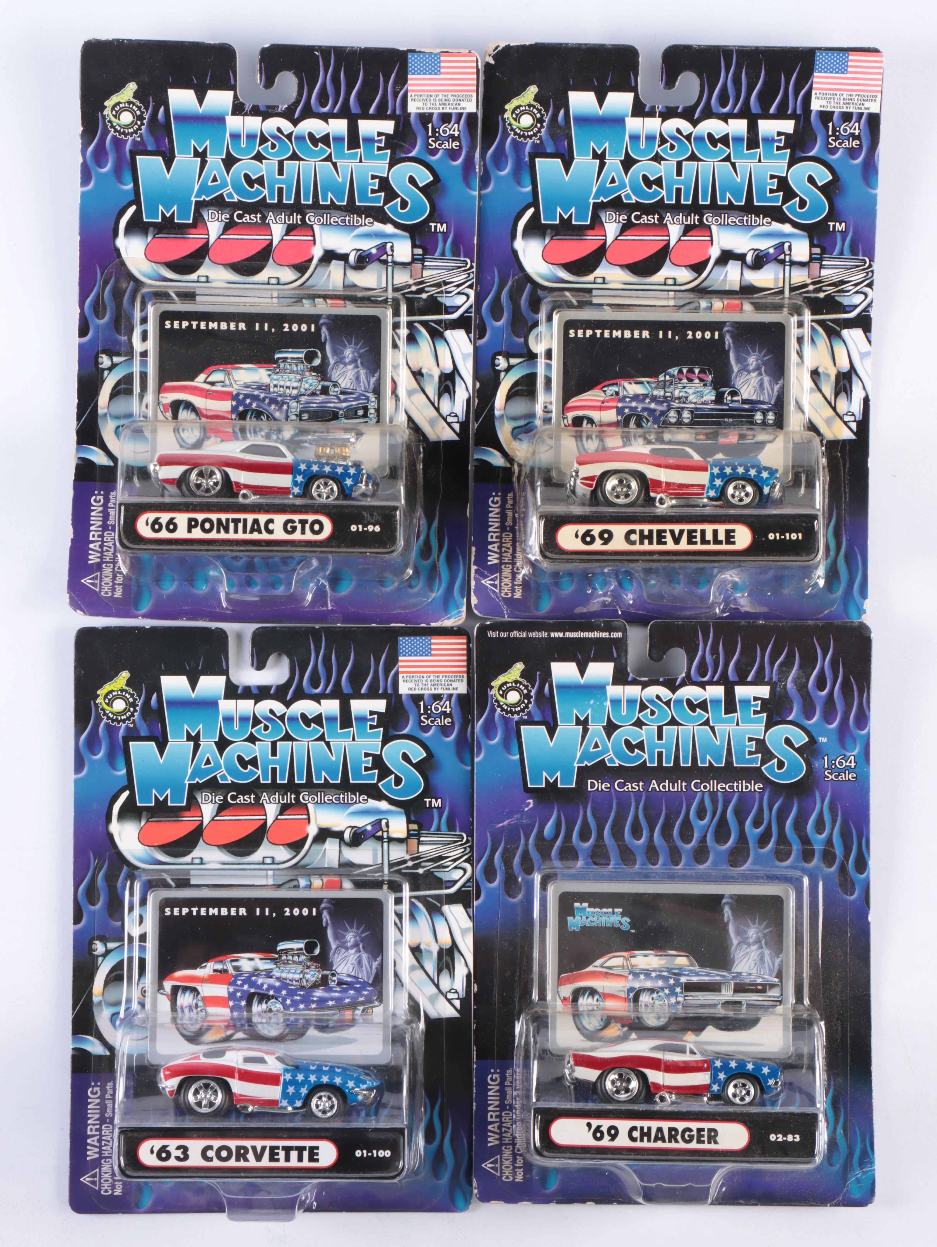 Muscle Machines and Road Signature Collection Diecast Model Cars and Trucks