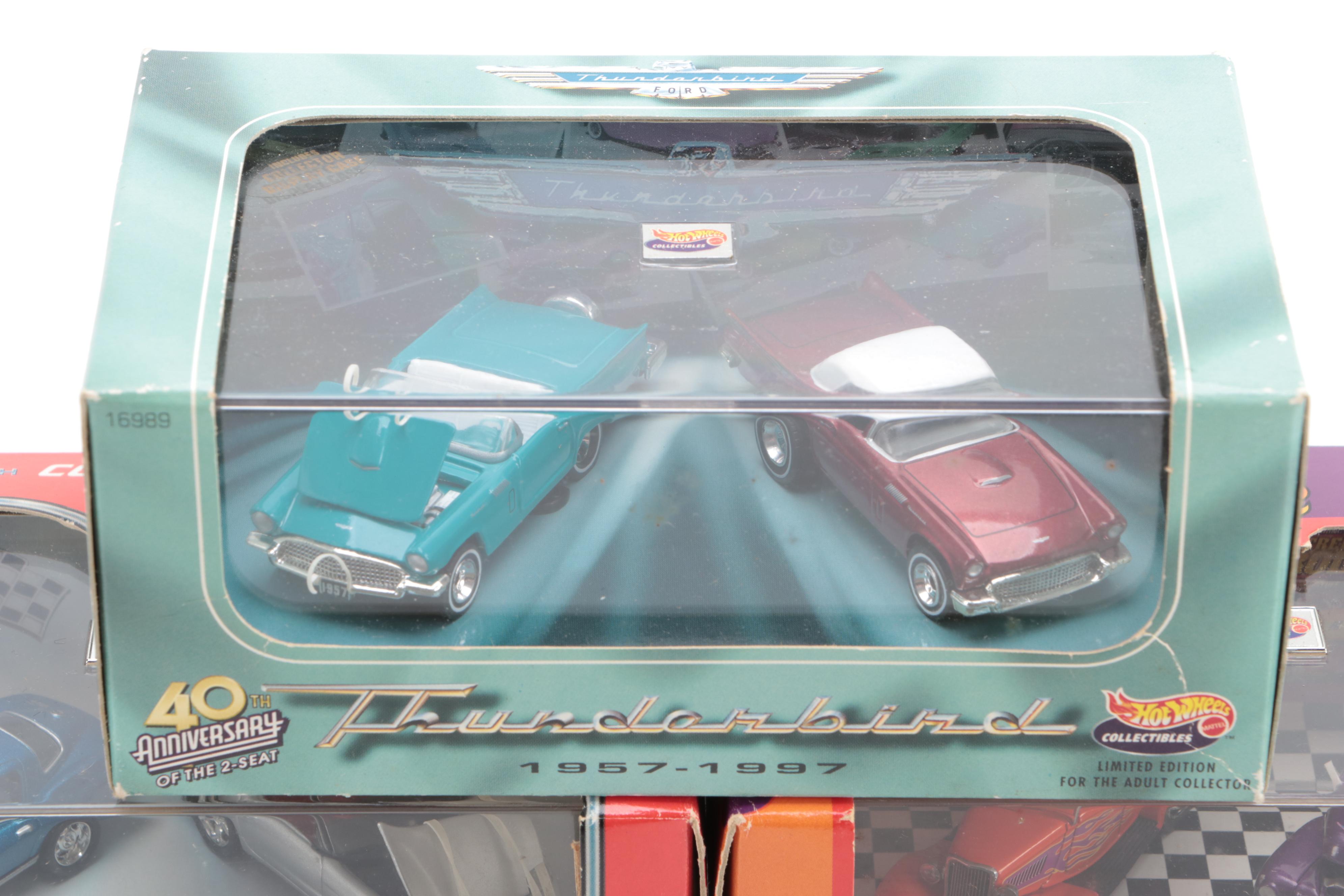 Hot Wheels "Thunderbird 1957-1997" and More Toy Cars