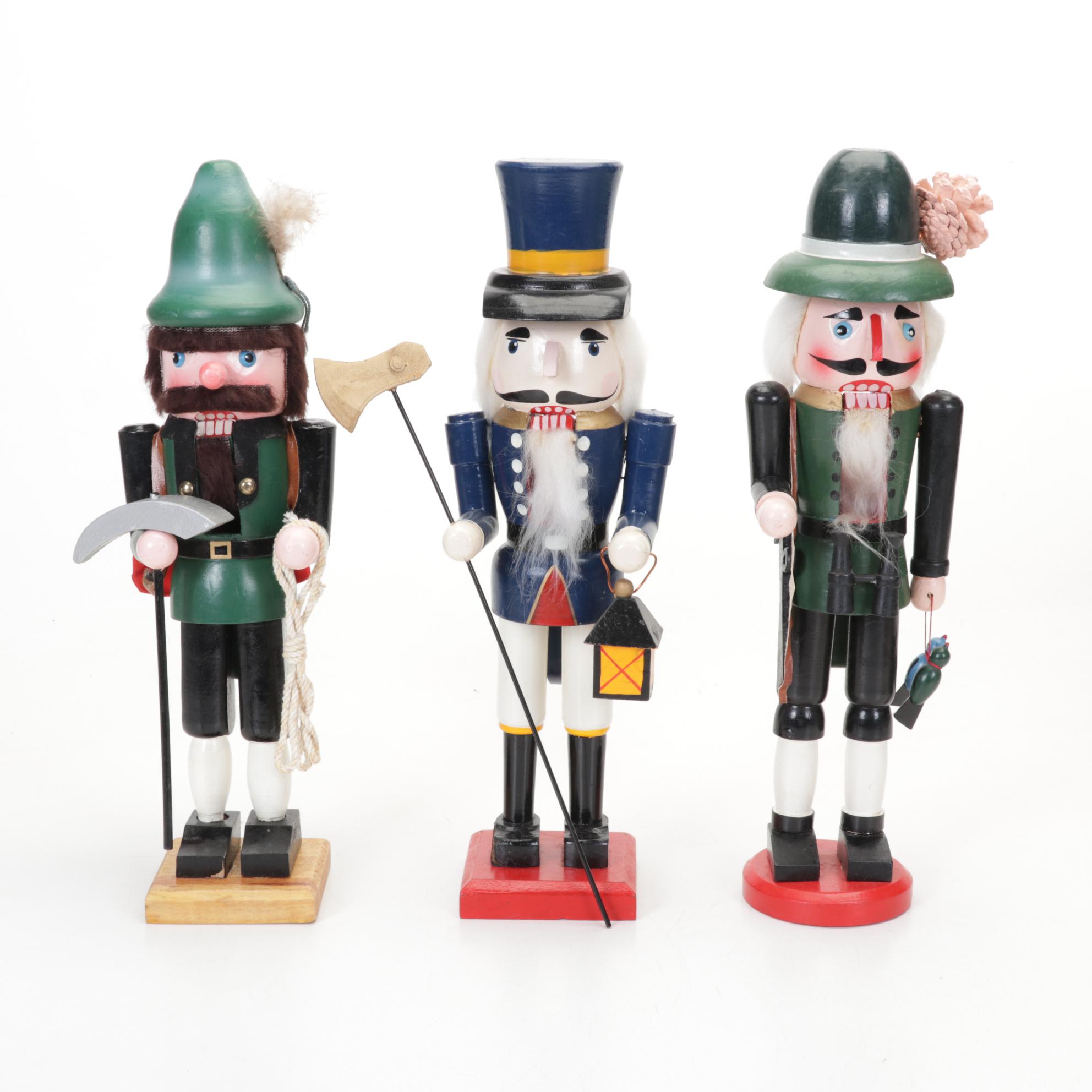 Wooden Drummer and Other Nutcrackers