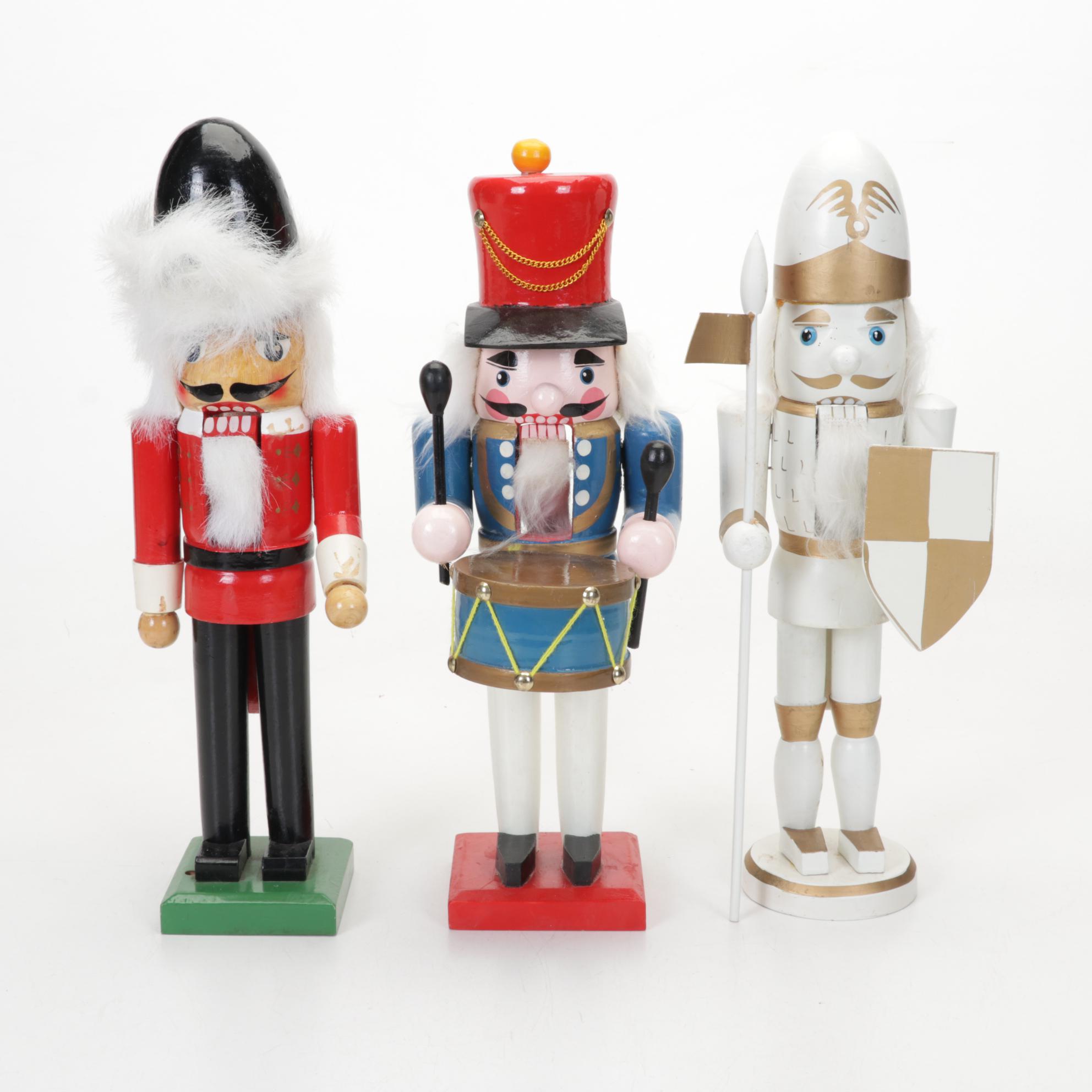 Wooden Drummer and Other Nutcrackers