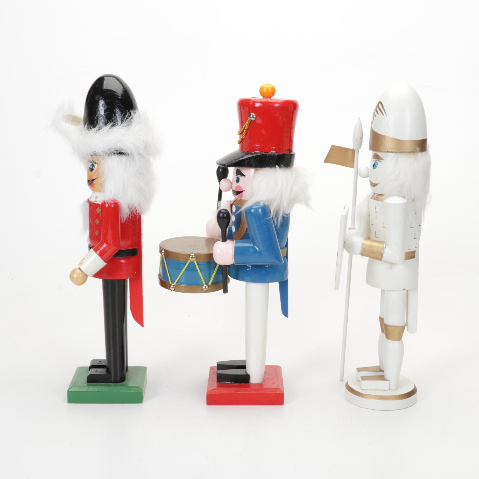 Wooden Drummer and Other Nutcrackers