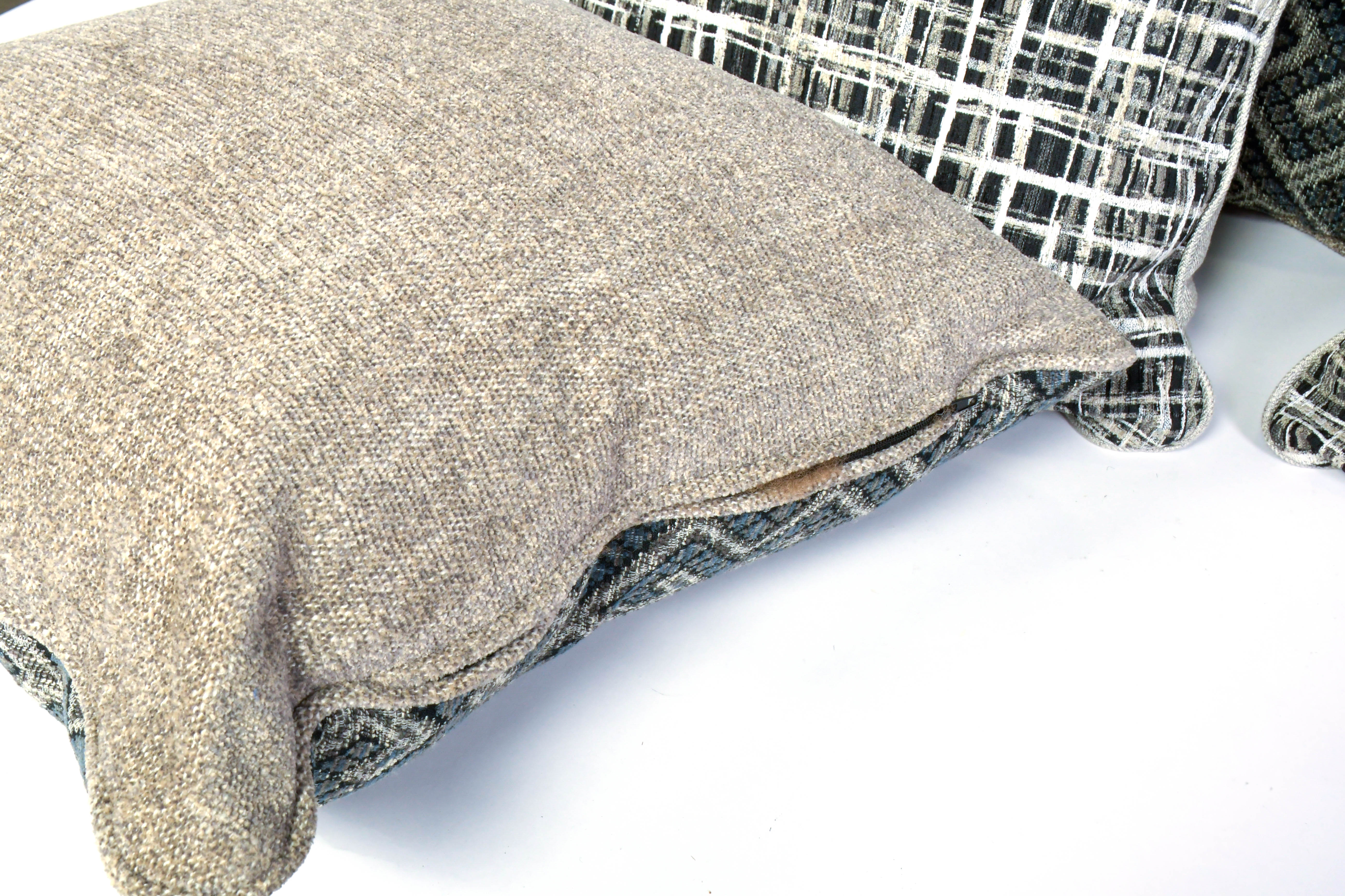 Square Scroll Pattern and Other Throw Pillows