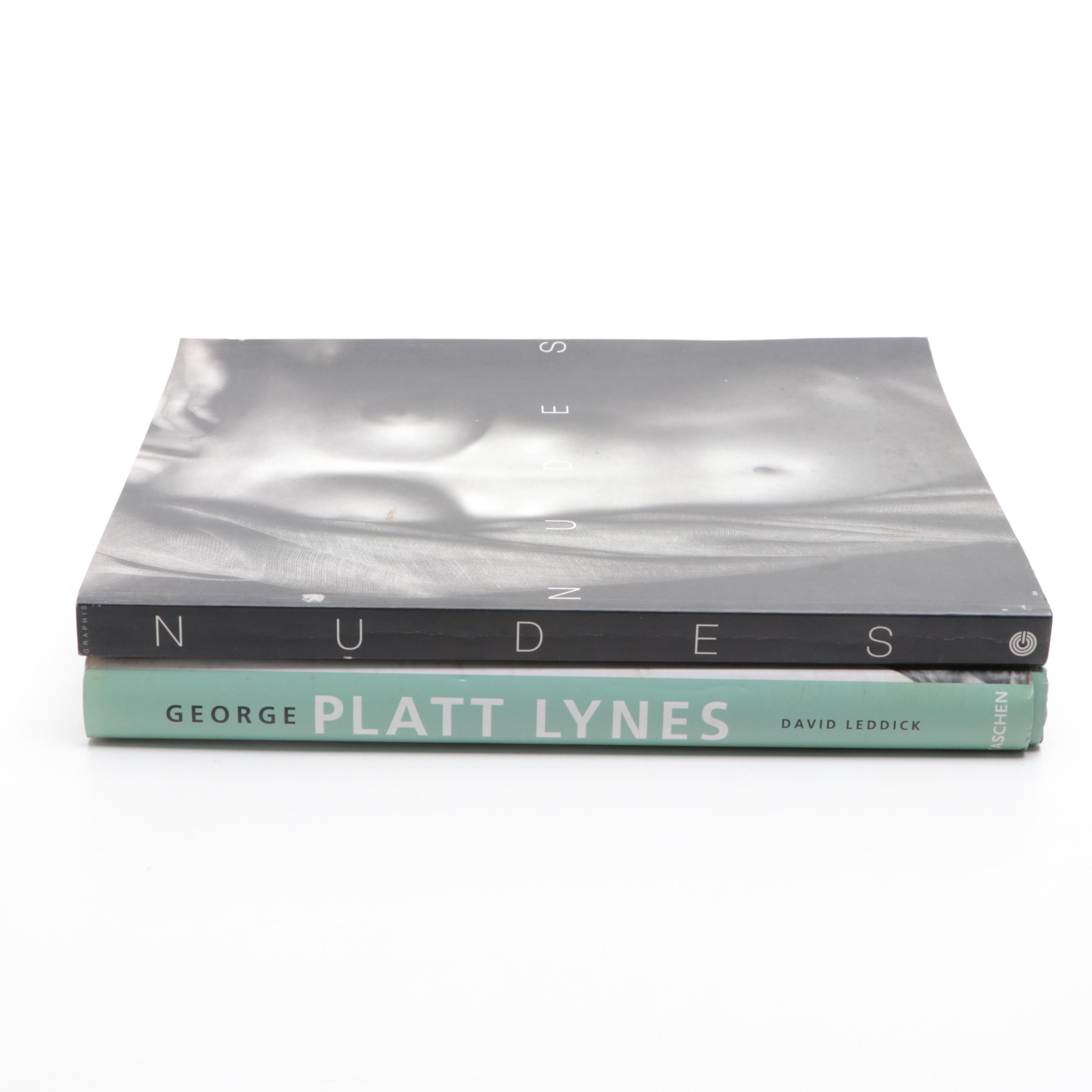 "George Platt Lynes, 1907–1955" by David Leddick and "Nudes" Photography Books