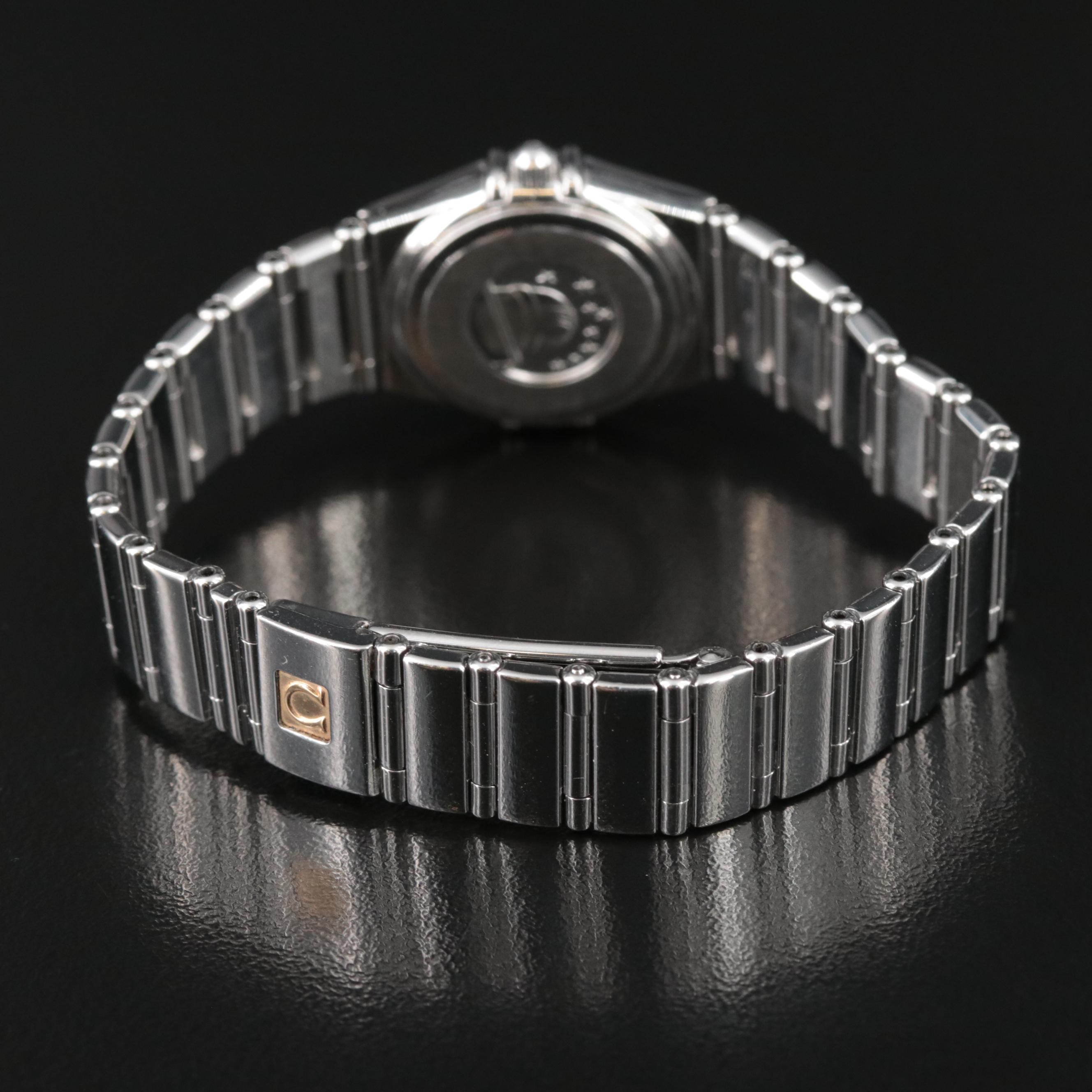 Omega Mother-of-Pearl Dial Constellation Diamond Watch