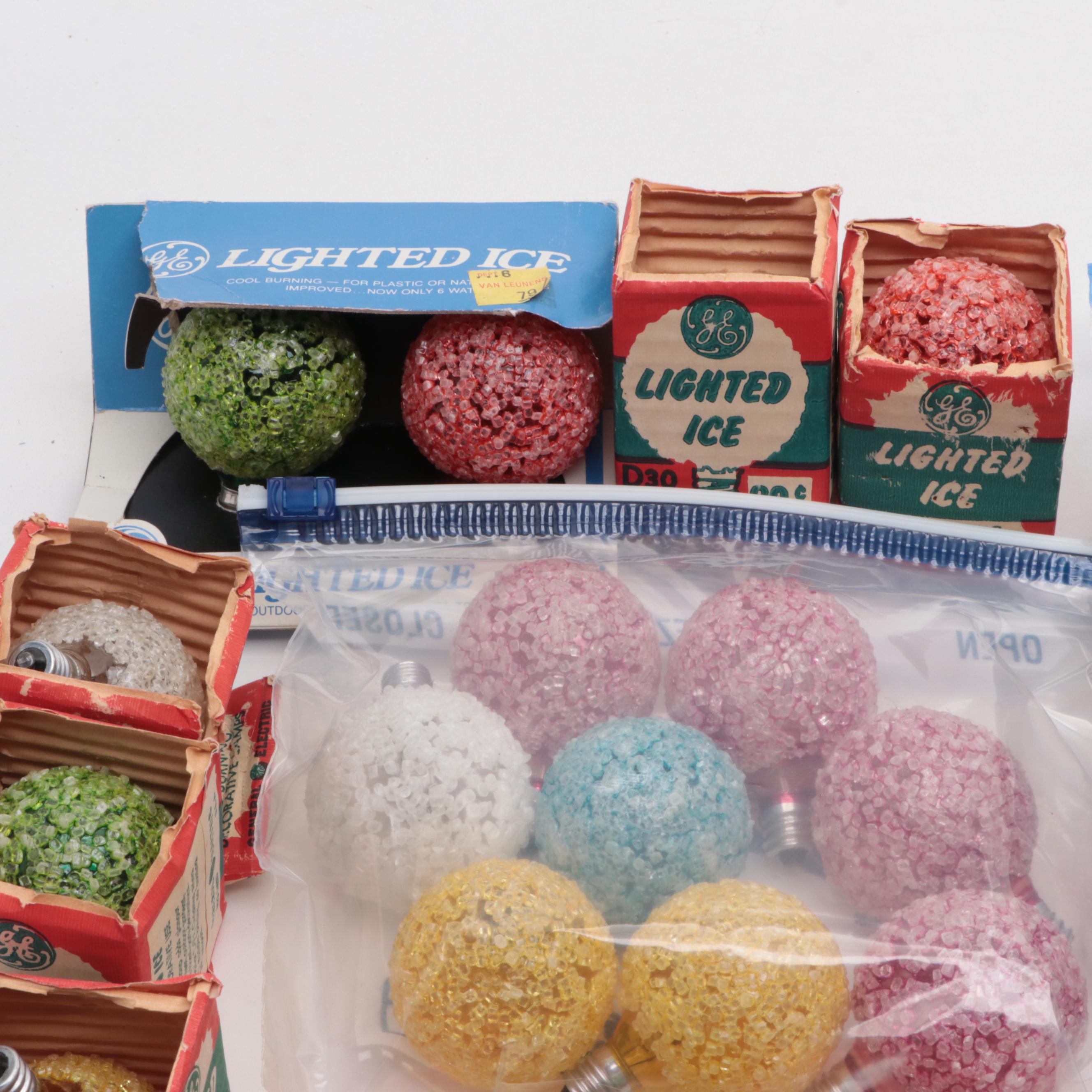 General Electric and Other Christmas Ice Lights