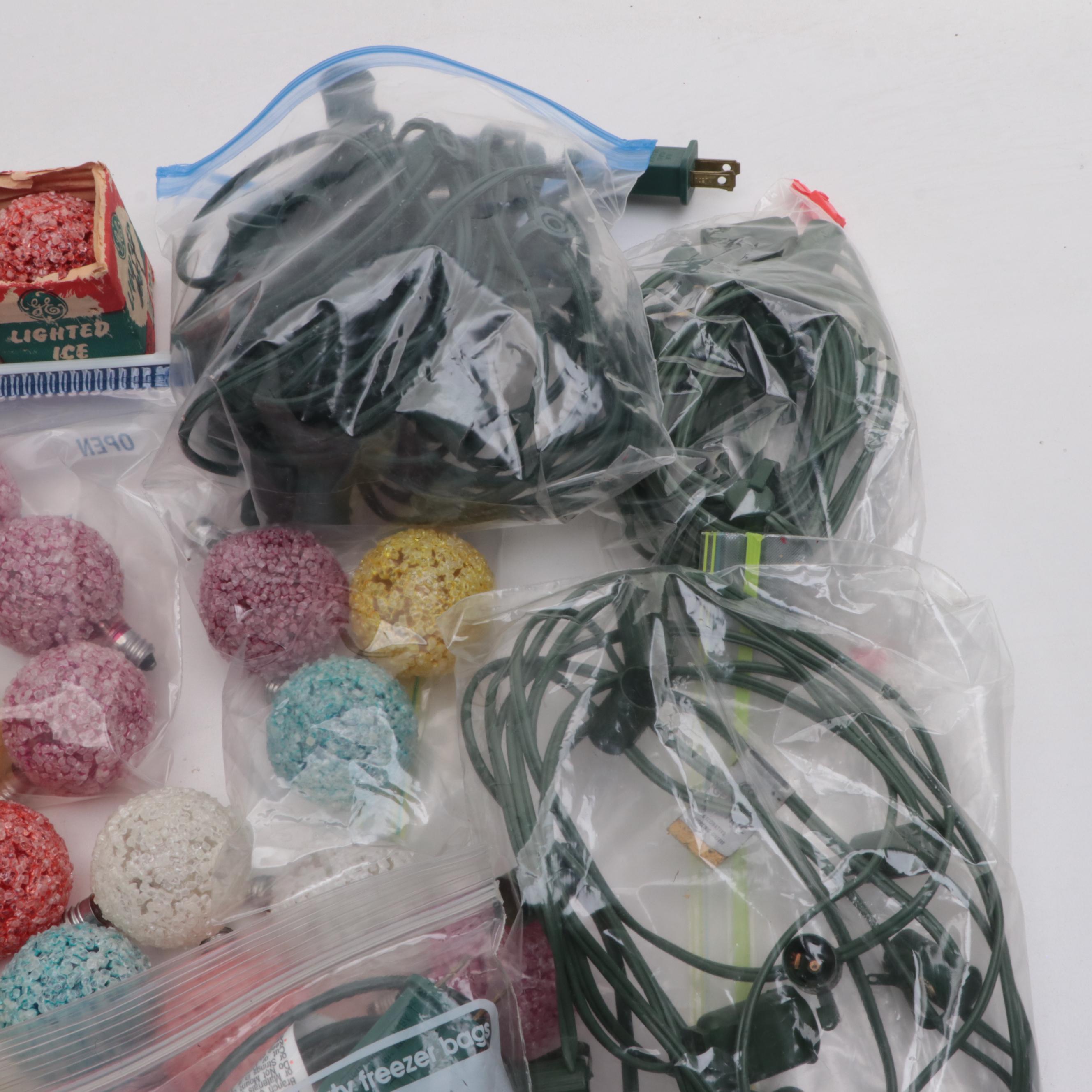 General Electric and Other Christmas Ice Lights