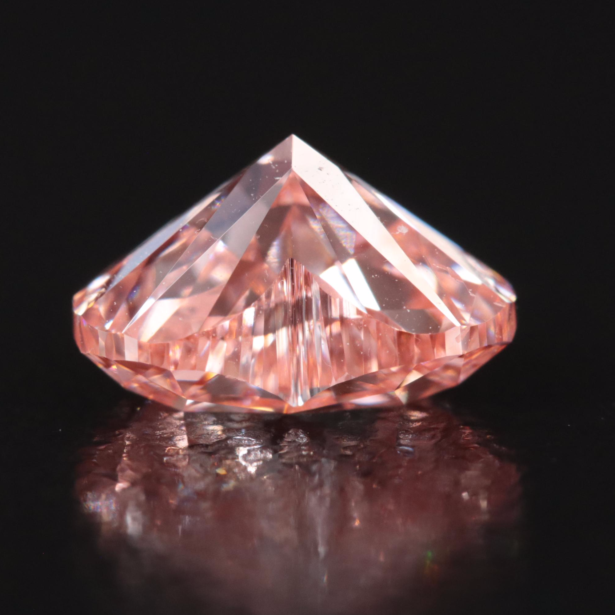 Loose 1.73 CT Fancy Pink Diamond