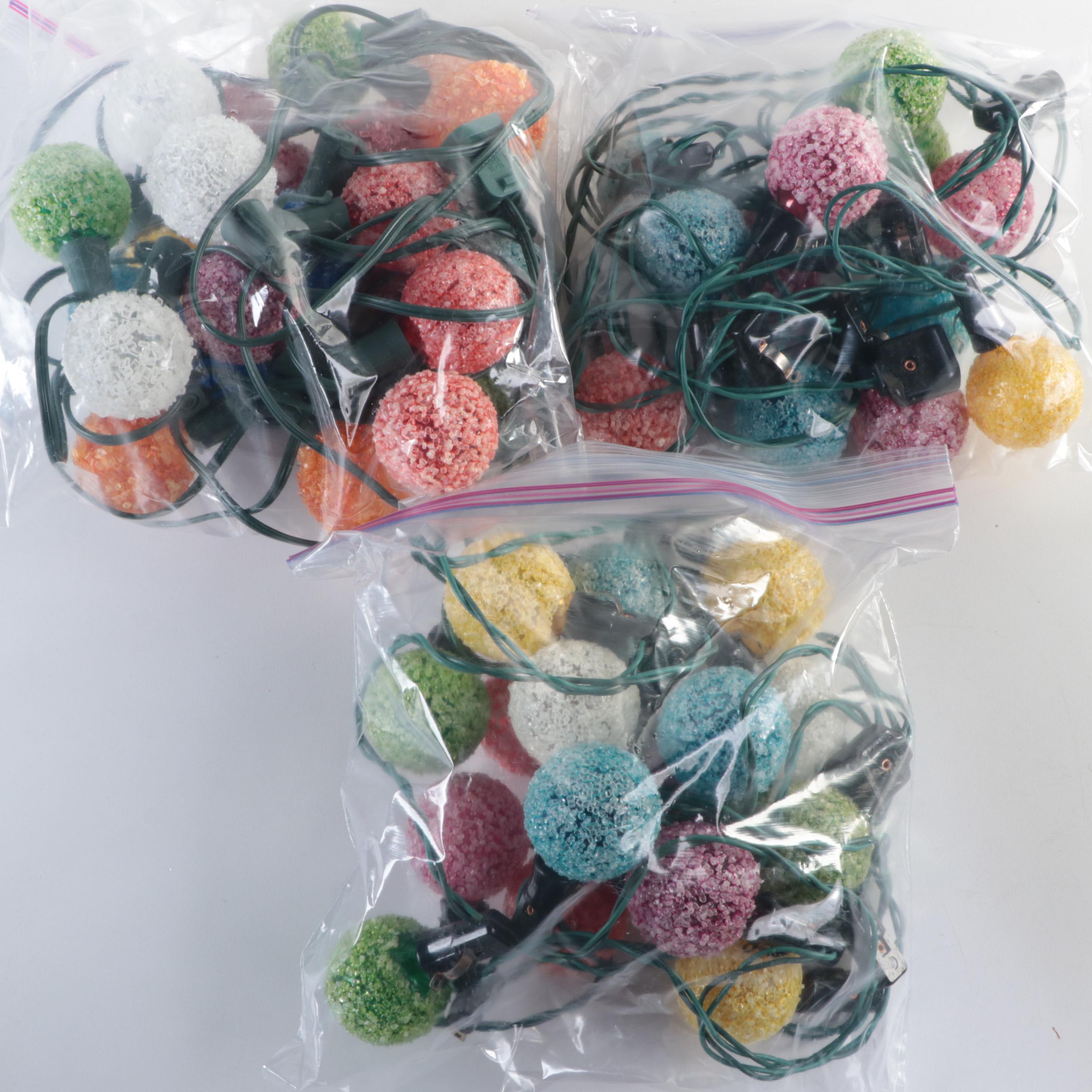 General Electric and Other Christmas Ice Lights