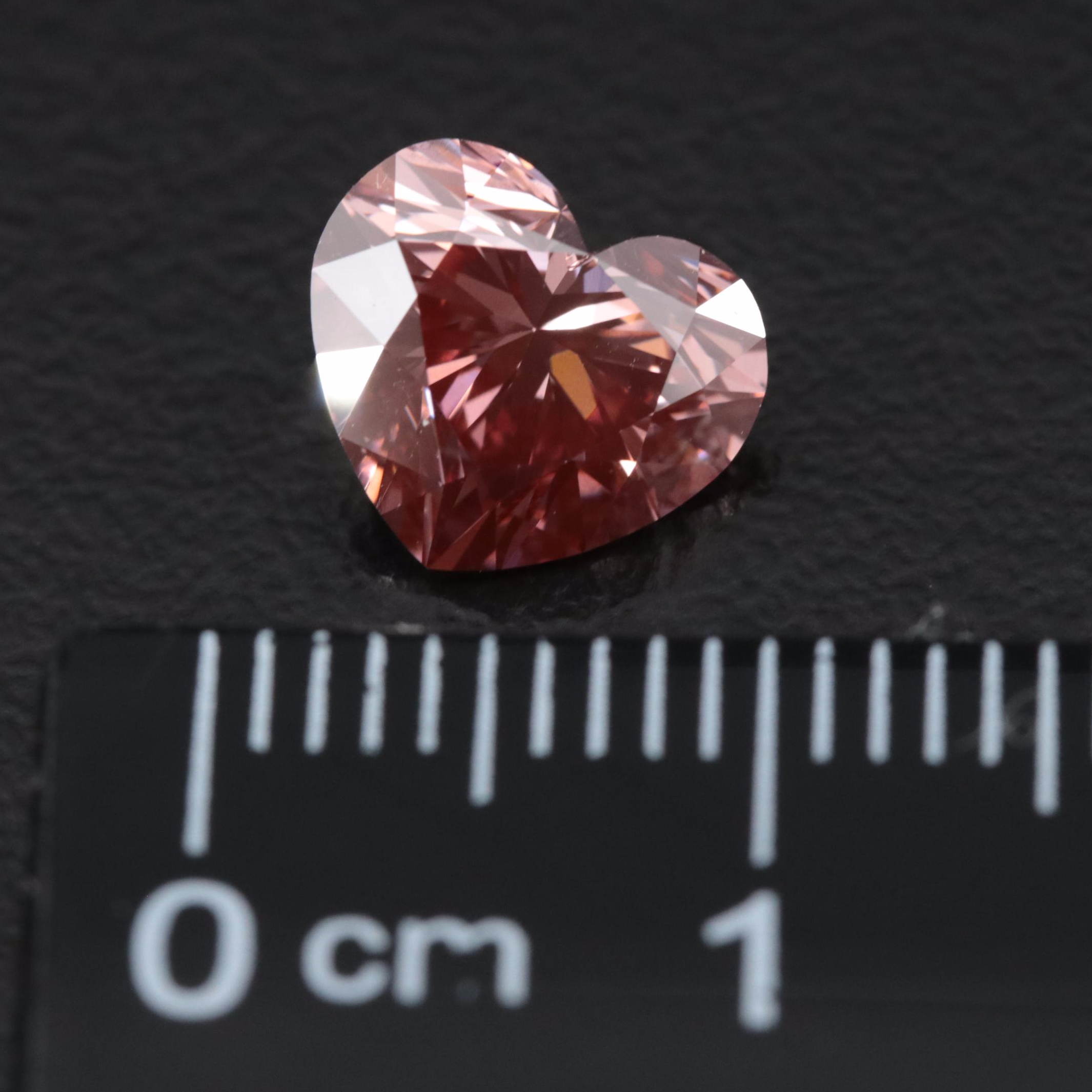 Loose 2.03 CT Fancy Pink Diamond