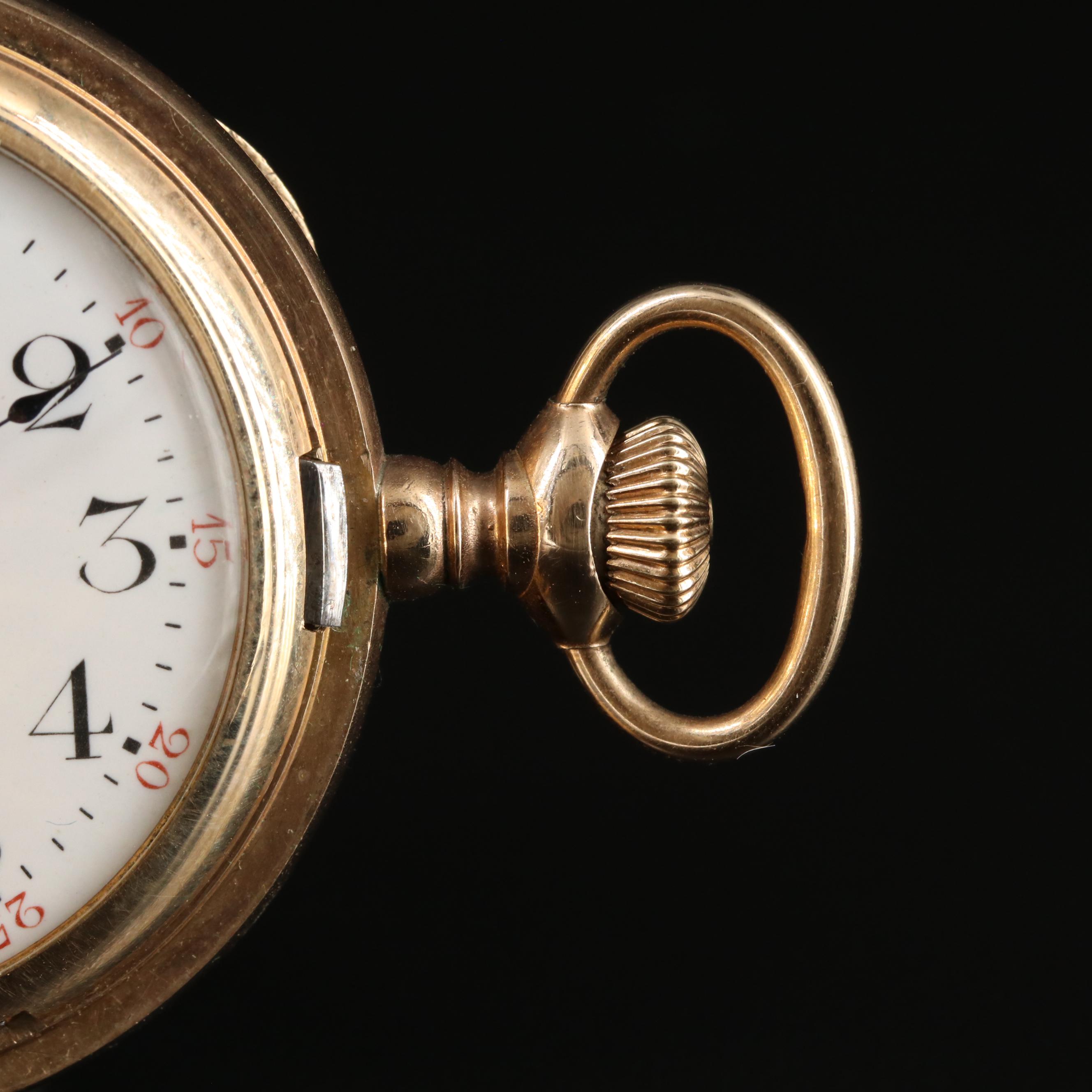 1904 United States Watch Company GoldFilled Pocket Watch EBTH