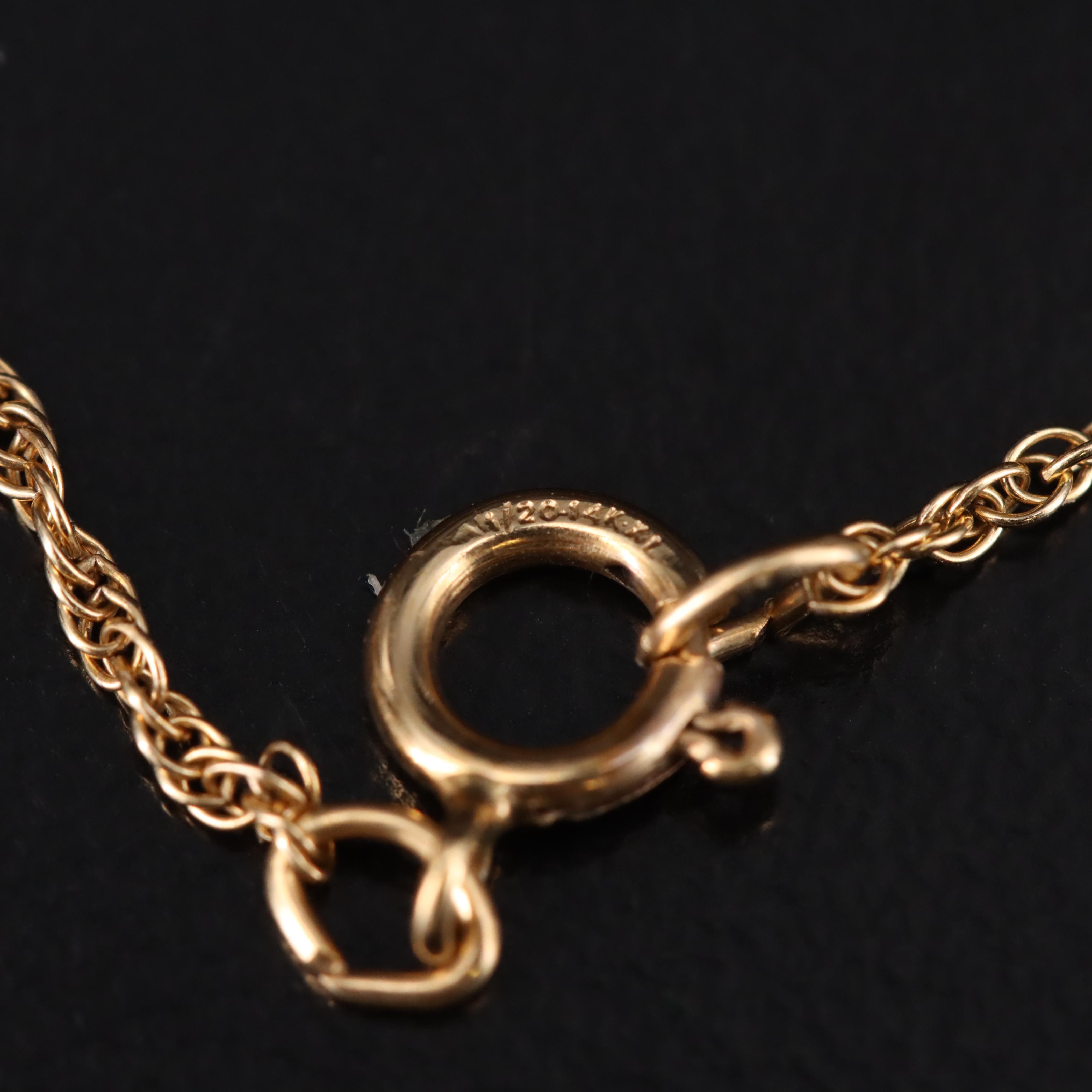 Gold-Filled Rope Chain Necklace