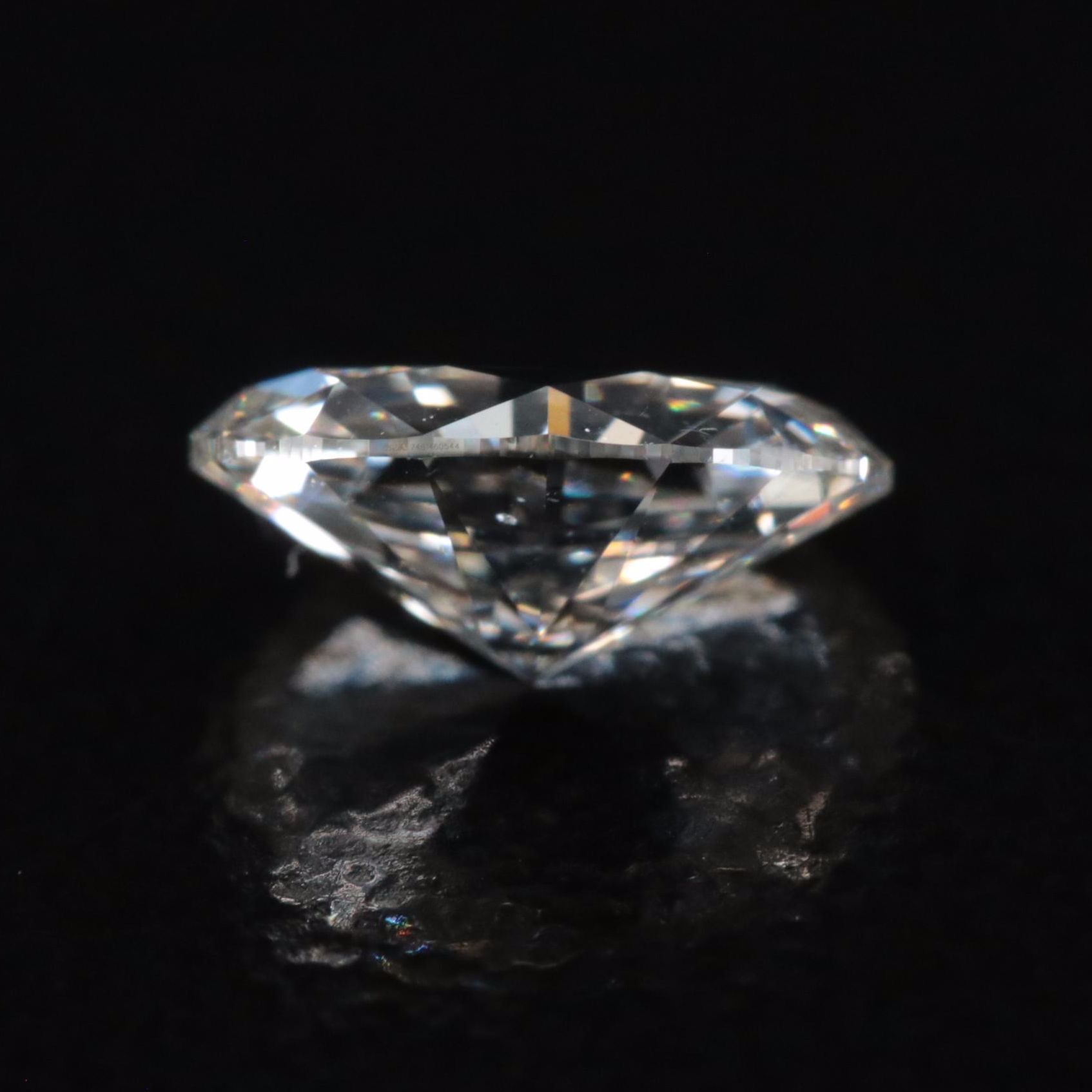 Loose 0.51 CT Diamond with GIA Diamond Dossier