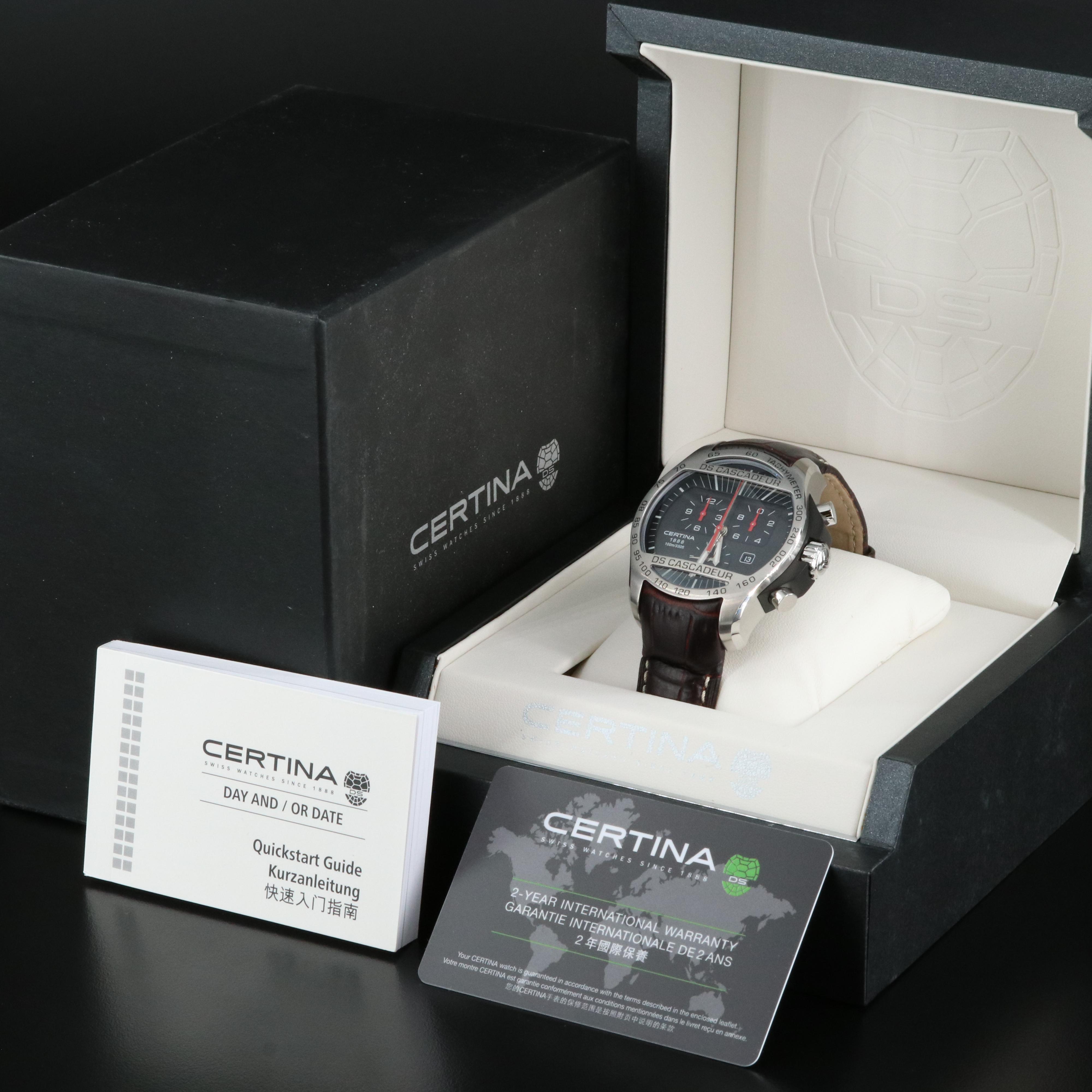 Certina DS Cascadeur Chronograph Watch